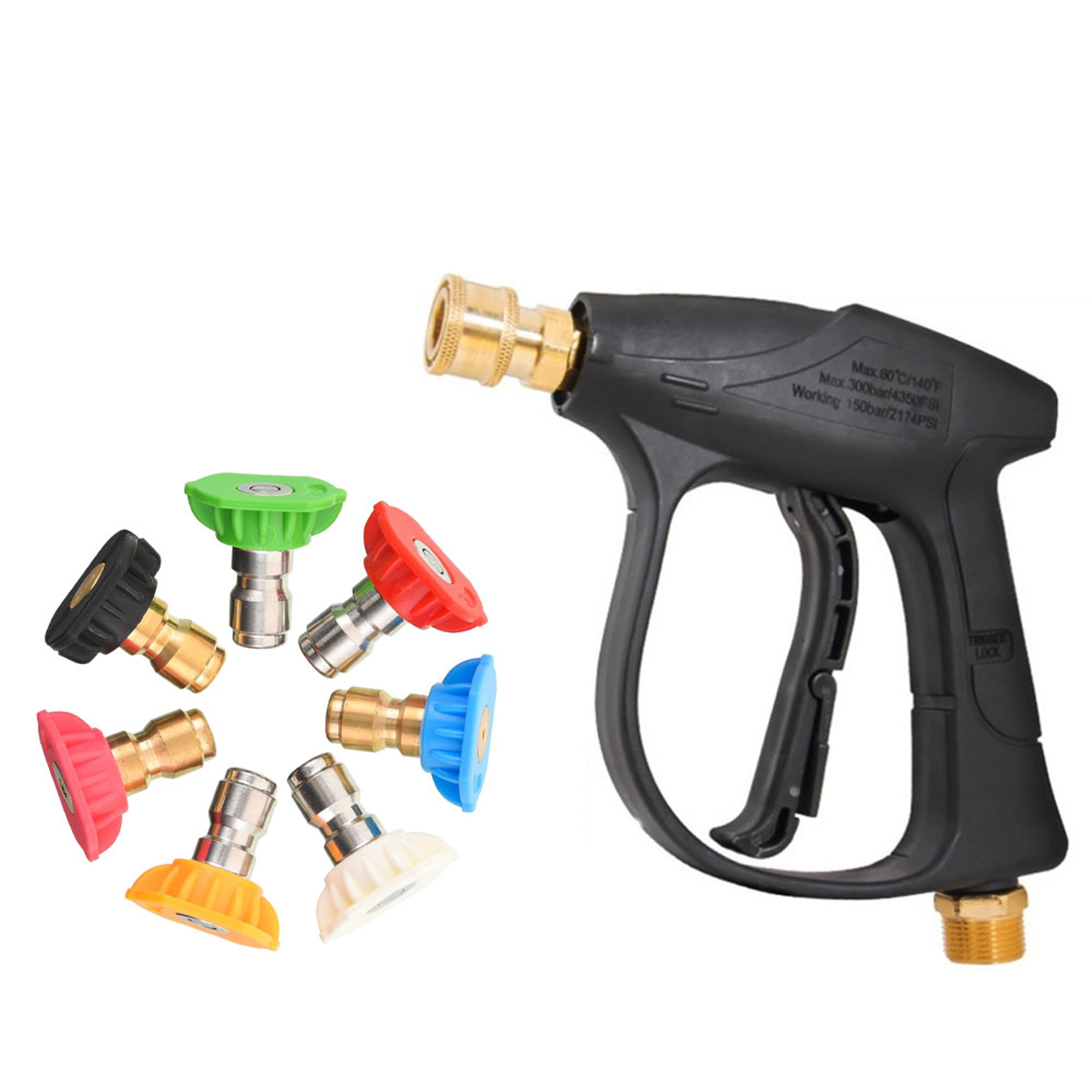 premium high pressure washer gun with snow foam function, universal quick release car wash spray gun