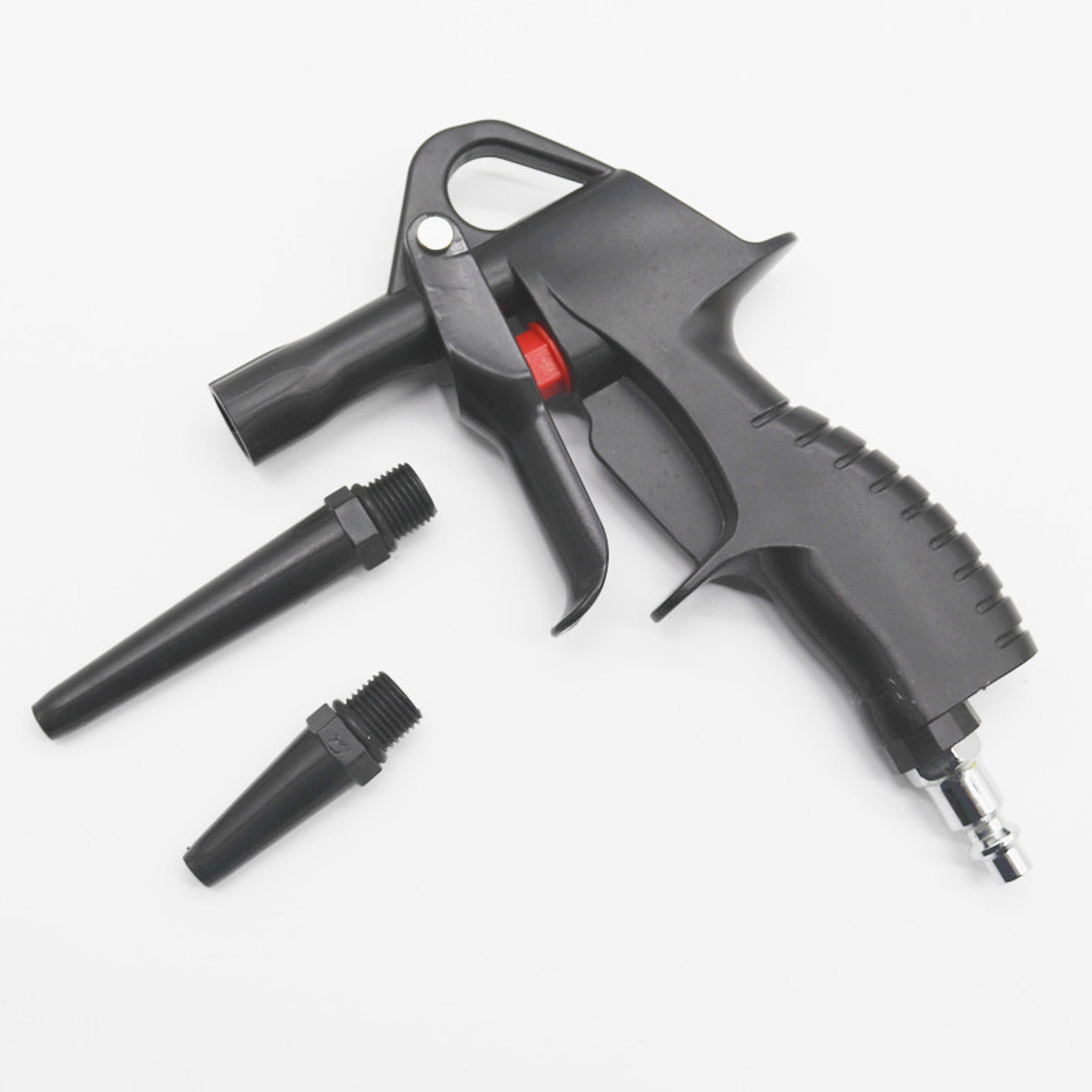 turboclean air blow gun high pressure air duster with dual nozzles for fast dust removal