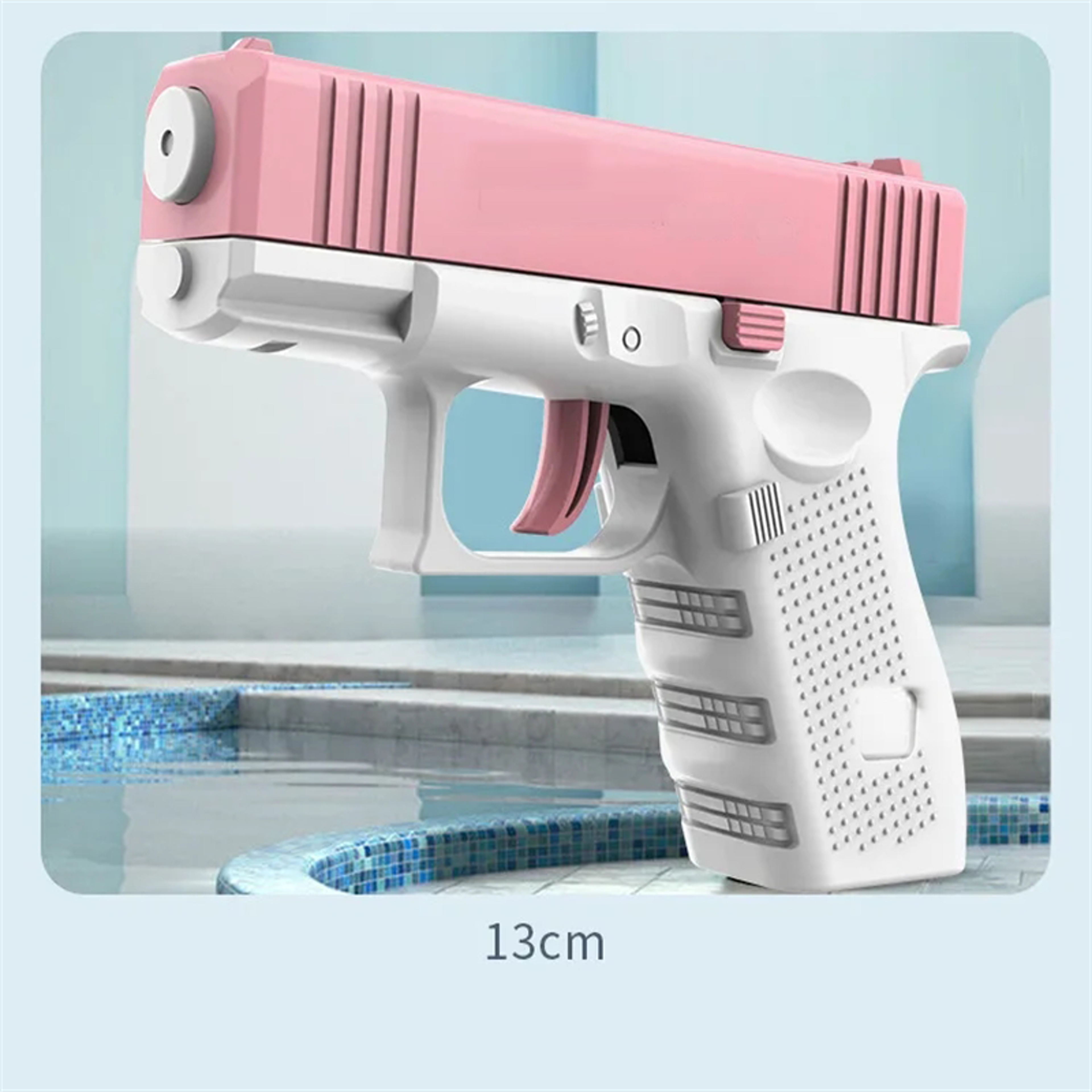 rapidblast automatic water blaster rechargeable electric water gun for kids & summer pool battles
