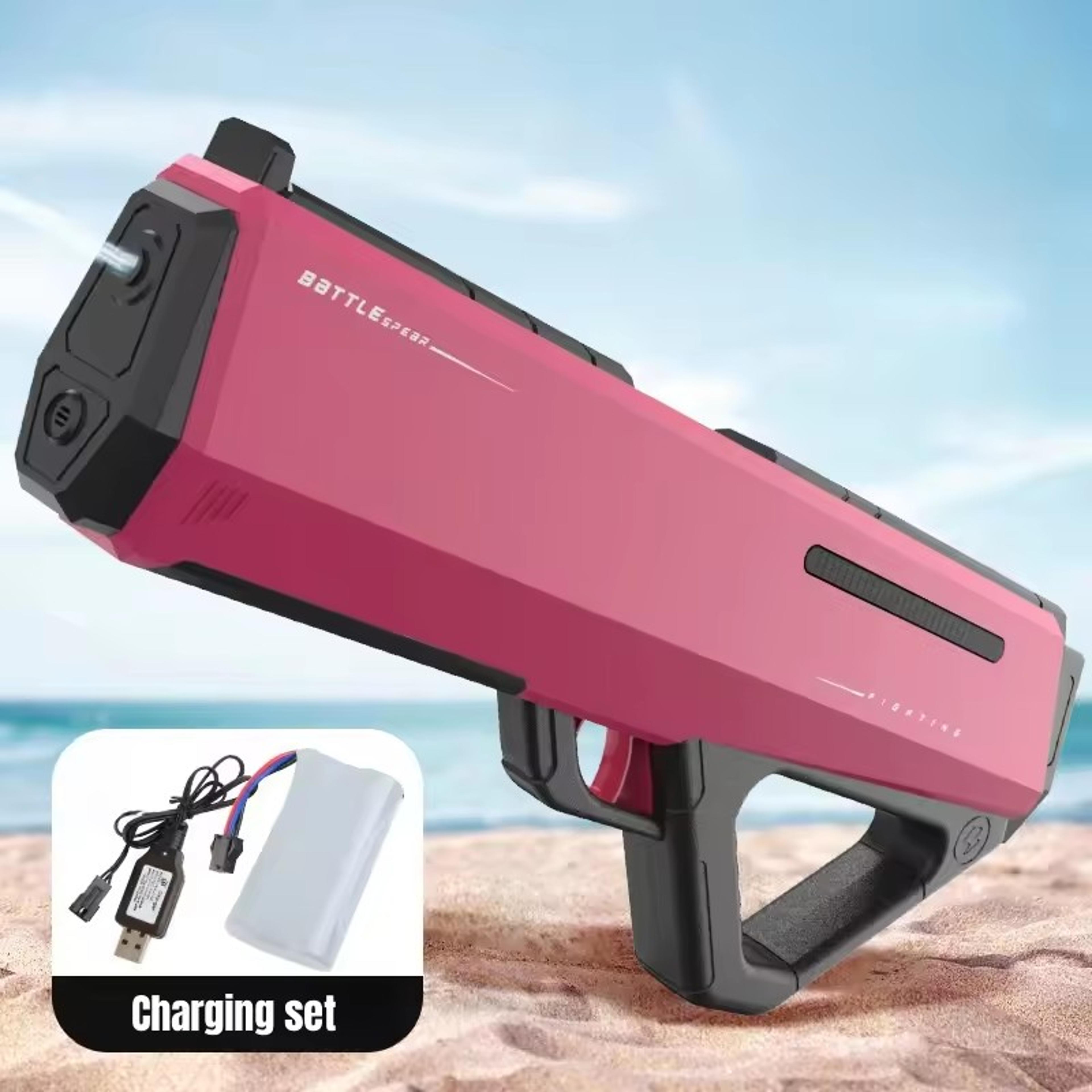 turbosplash electric water blaster for kids automatic water gun for summer pool battles