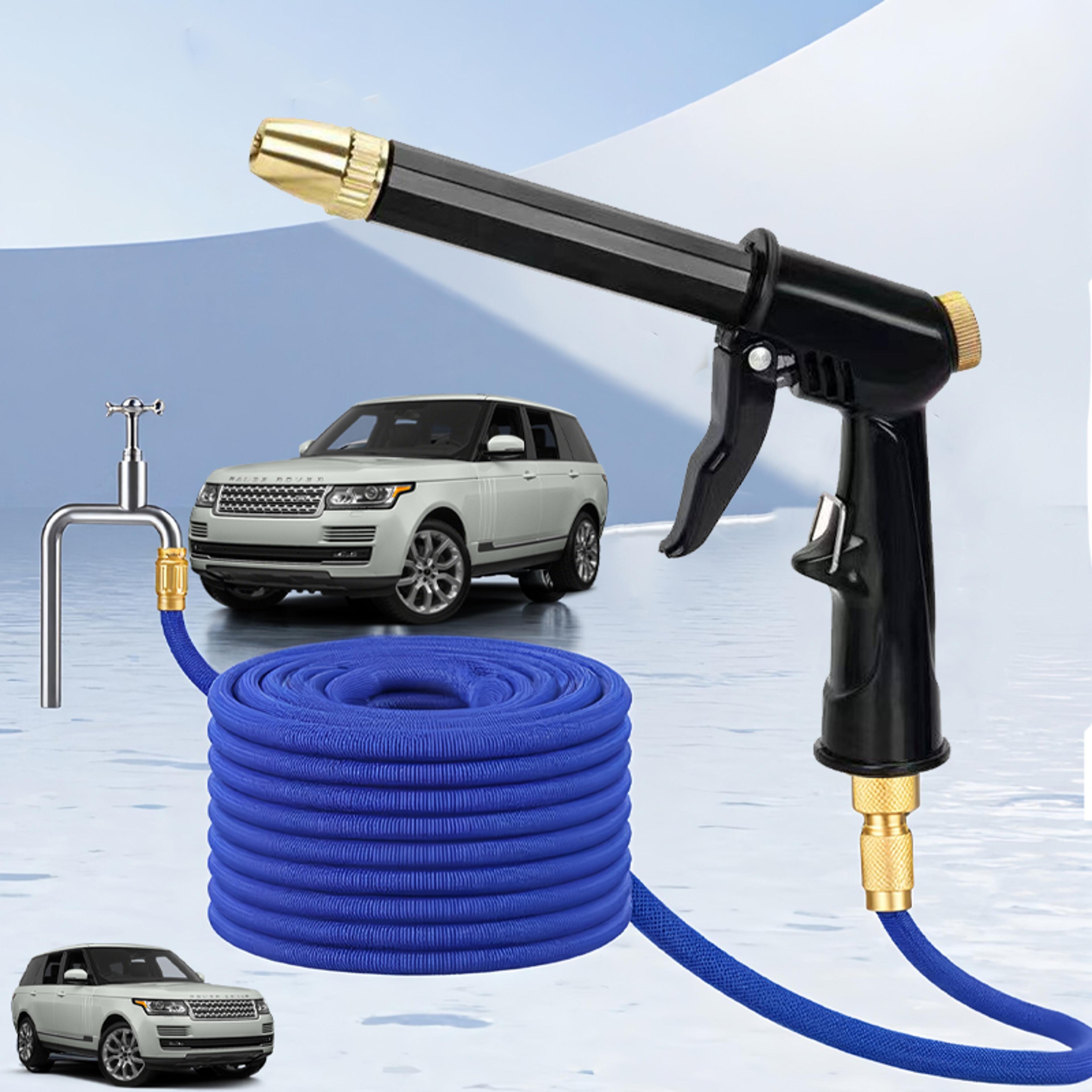 high pressure car wash & garden water gun with adjustable garden hose nozzle and quick connector