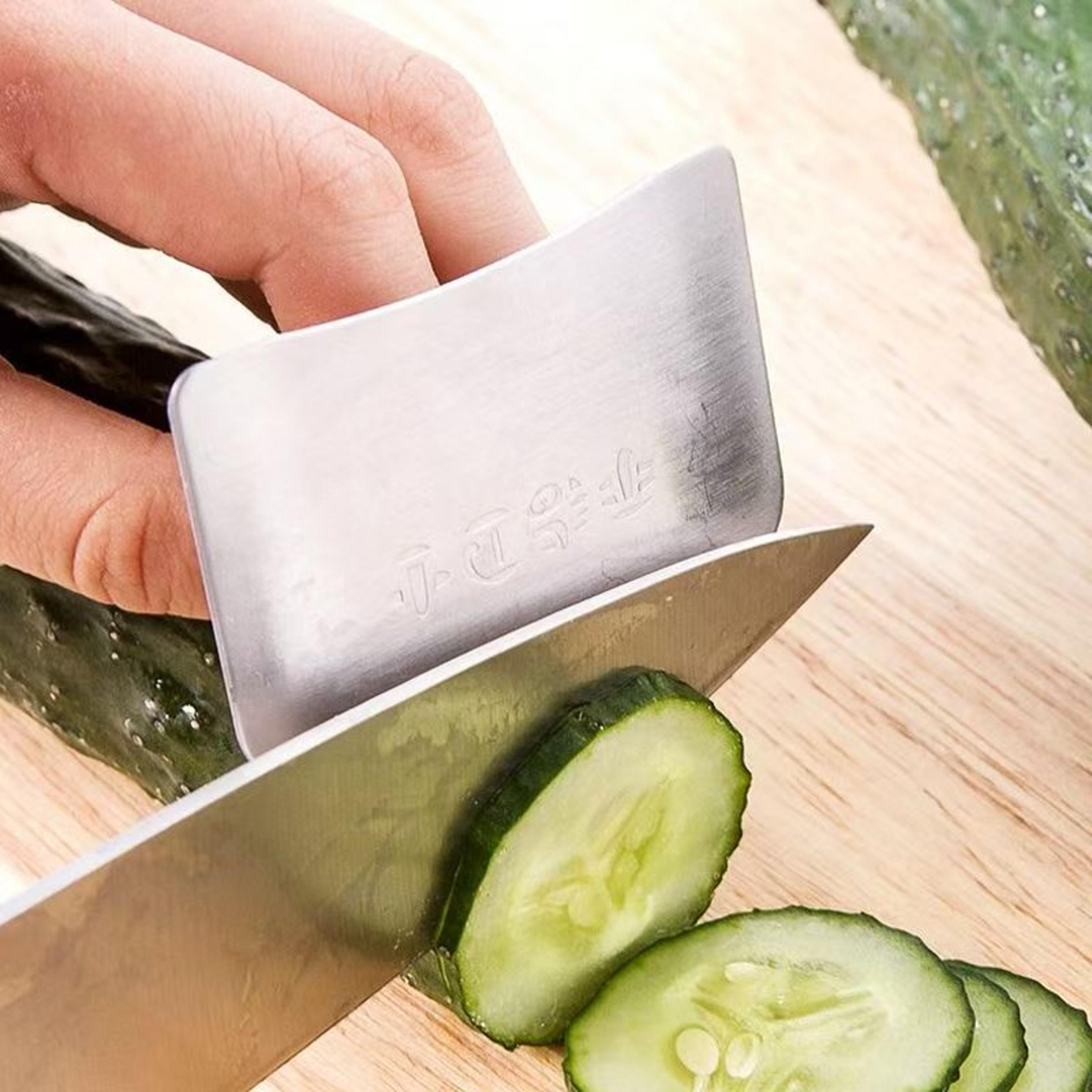 precisionslice stainless steel vegetable cutter & cucumber slicer