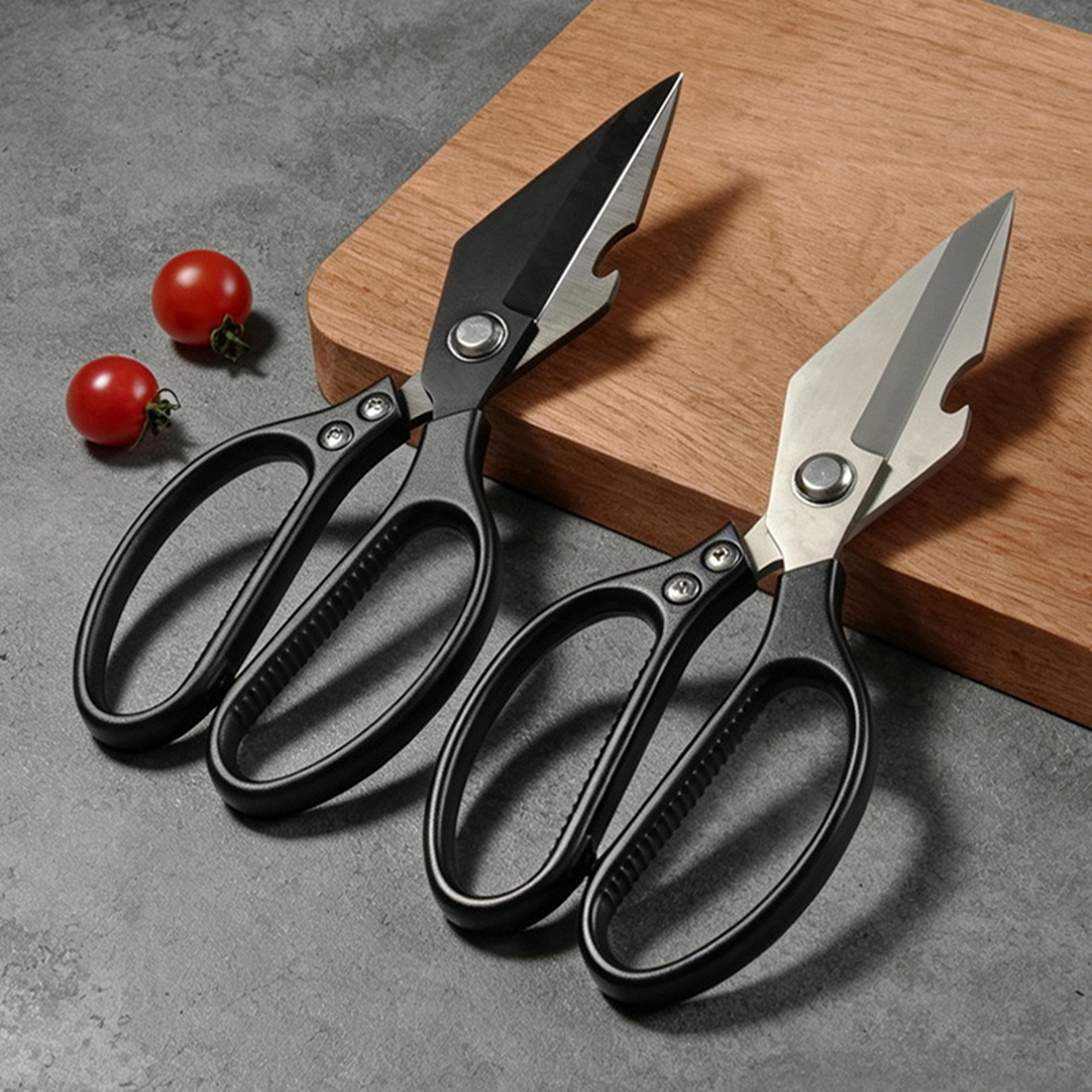 multifunctional stainless steel kitchen shears & bone cutting scissors heavy duty chef scissors for meat