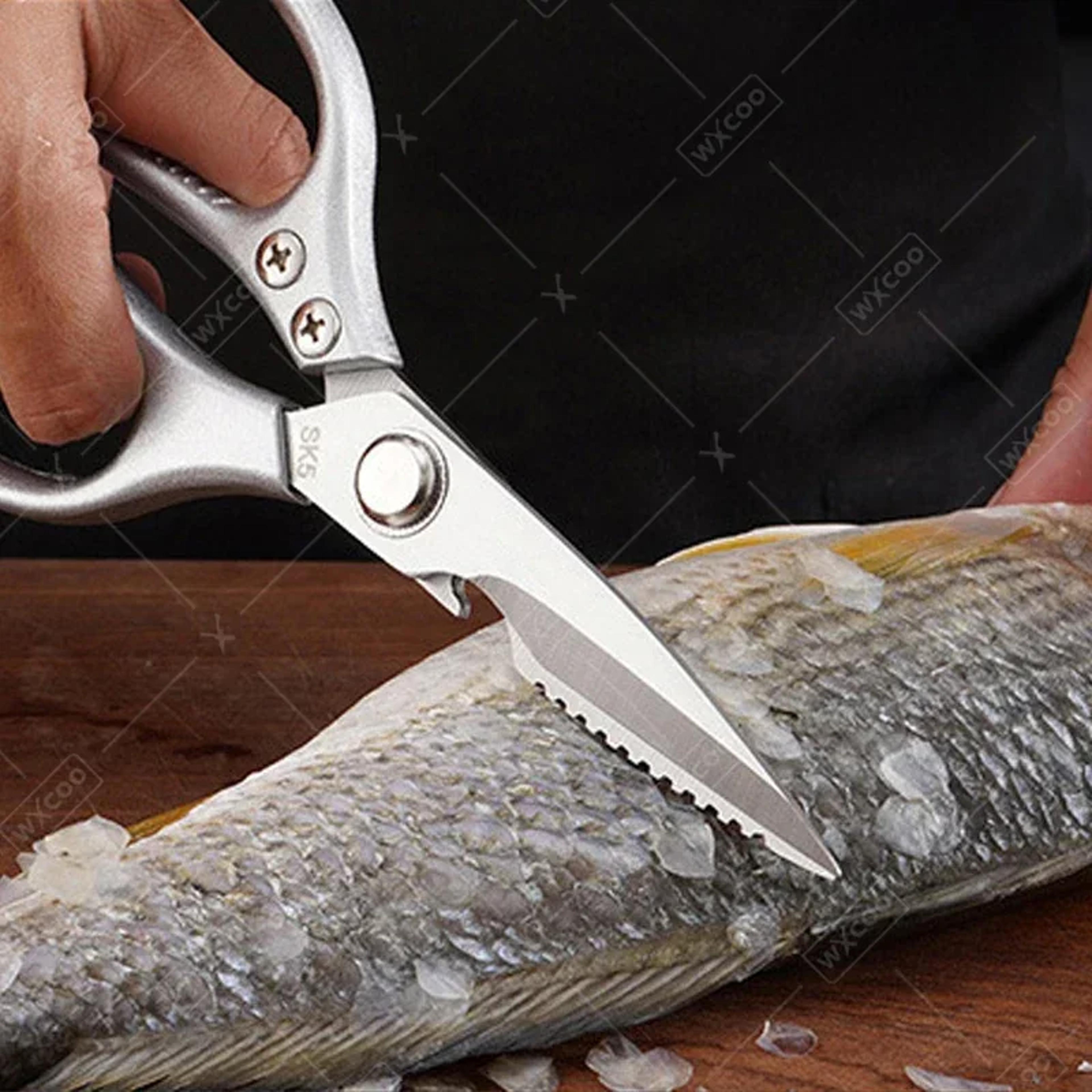 premium multifunctional kitchen scissors heavy duty chicken bone scissors & food shears