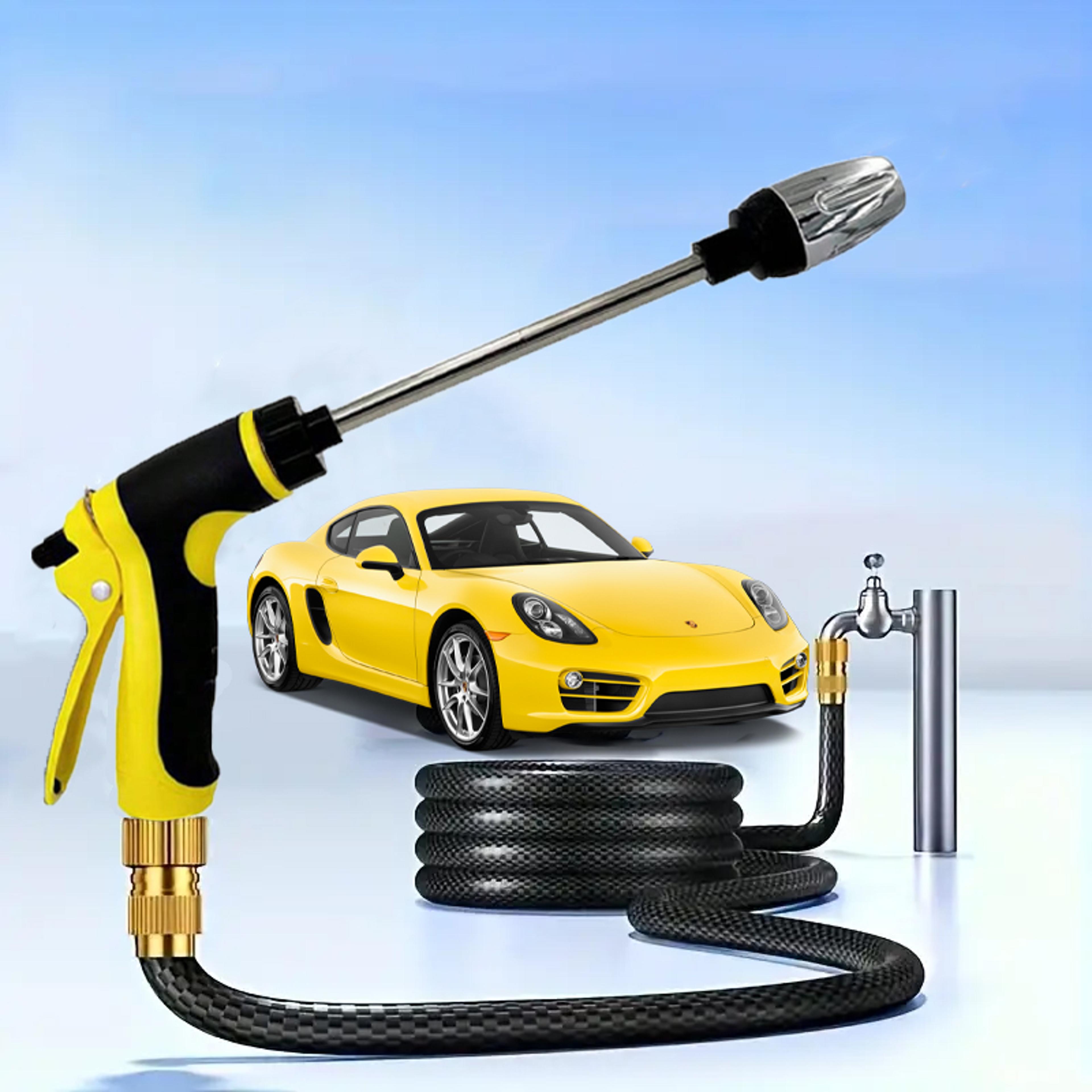 hydroforce adjustable high pressure hose nozzle for gardening, car washing & outdoor cleaning