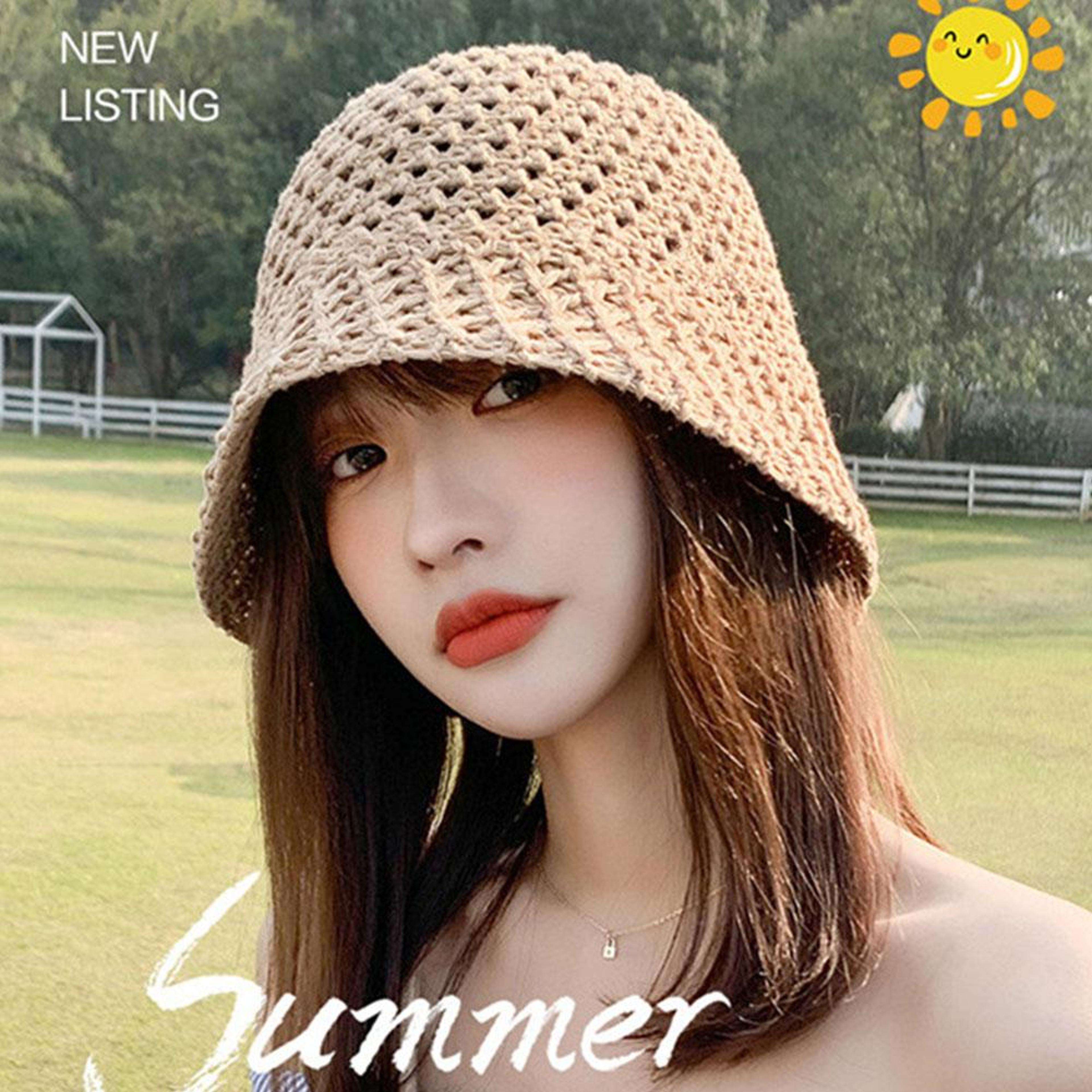 coastal breeze wide brim sun hat for women lightweight straw beach hat with breathable open weave design
