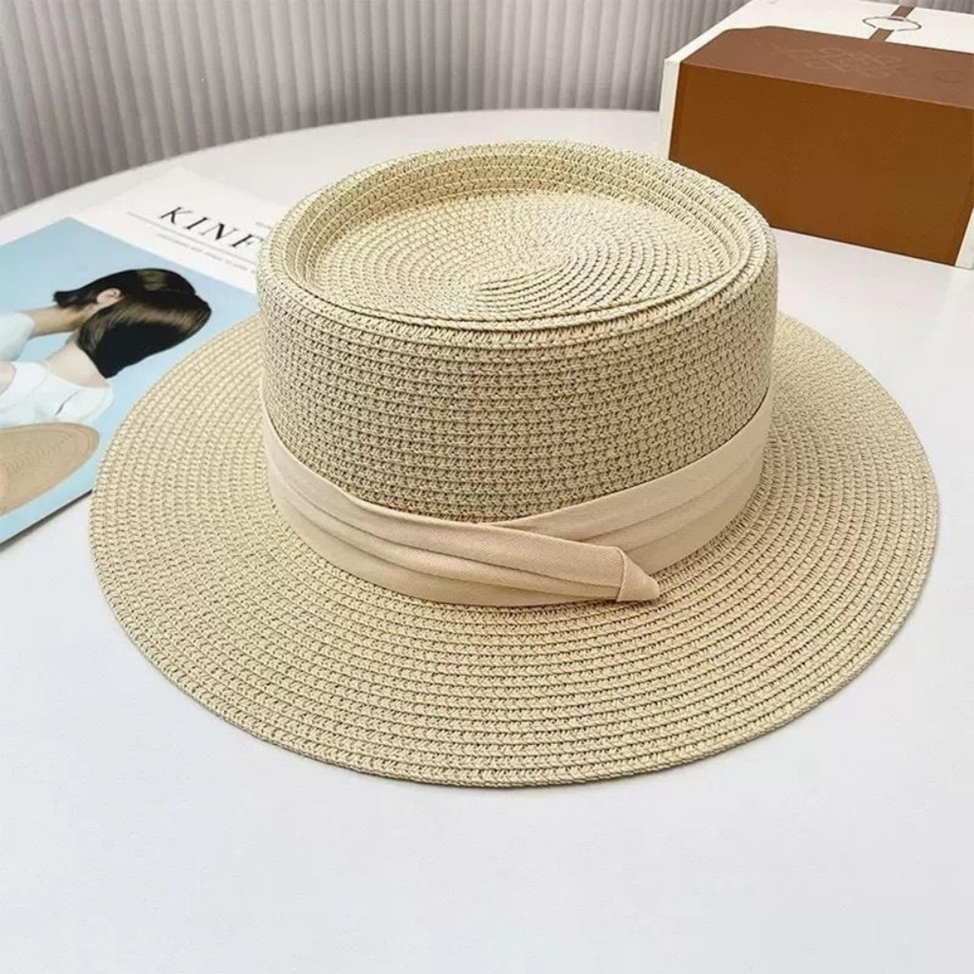 sunshield wide brim panama straw hat lightweight beach sun hat for travel & summer adventures