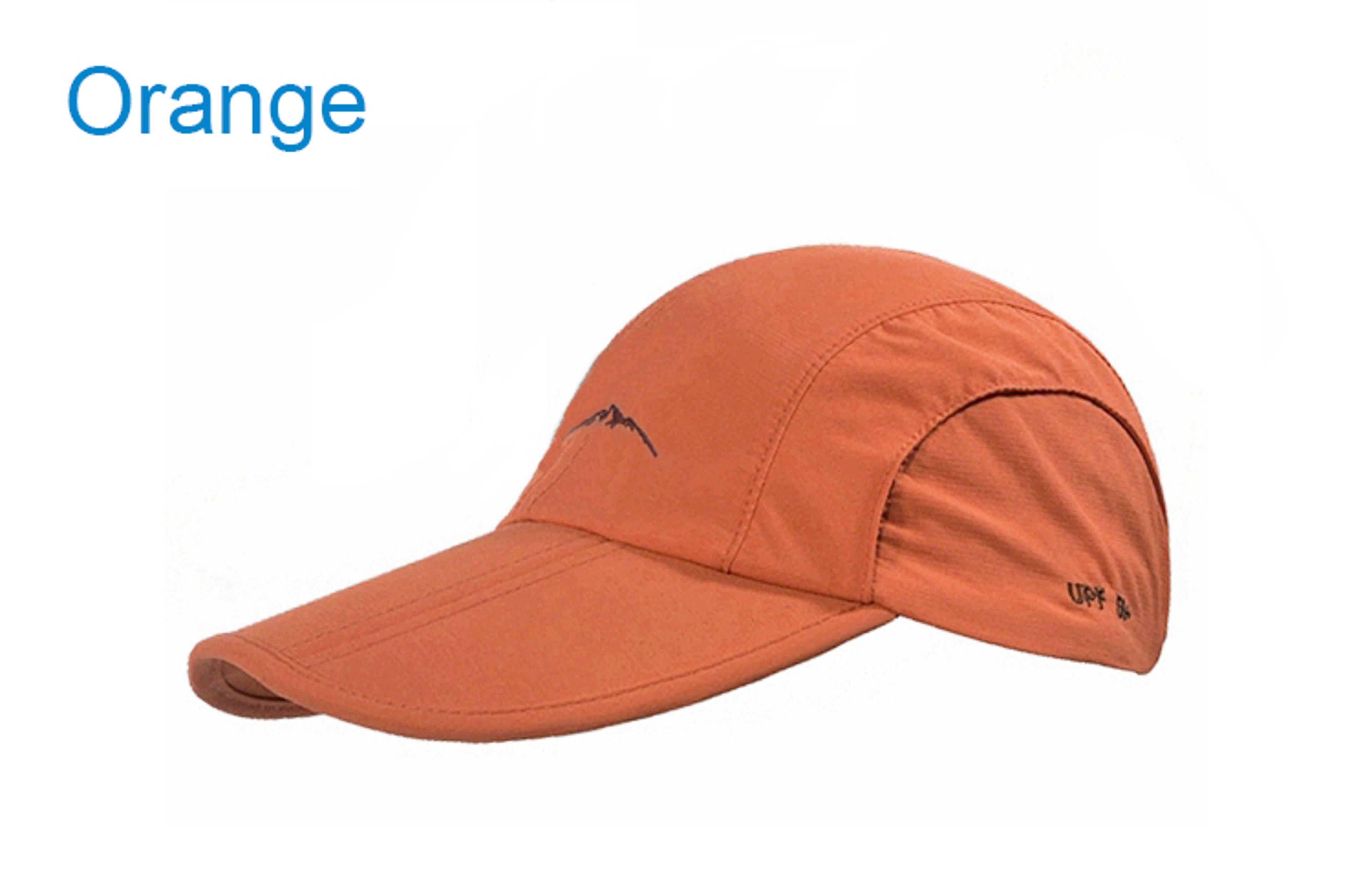 outdoor active quick dry waterproof baseball cap breathable foldable cycling & sun protection hat