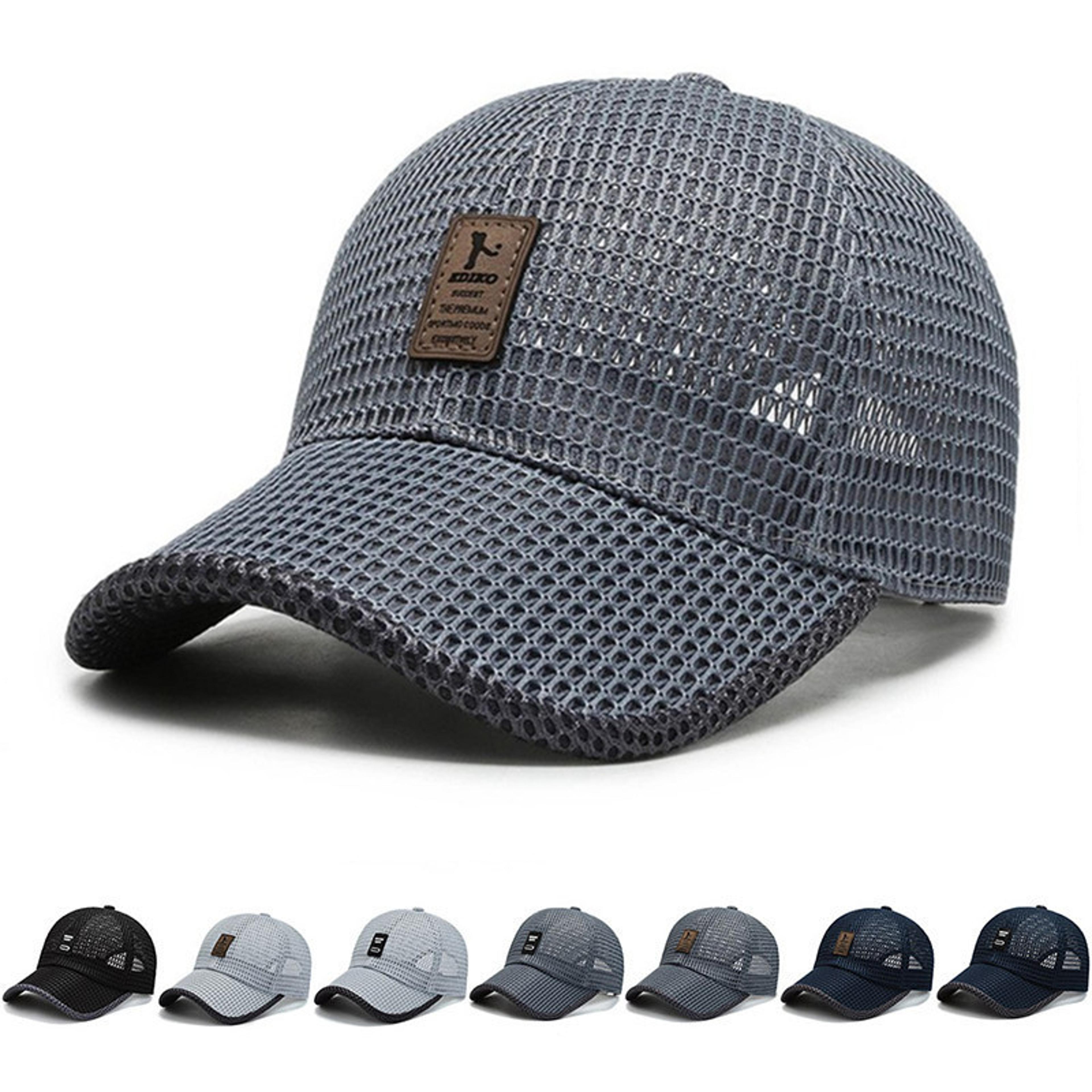 men women breathable mesh sun hat quick dry baseball cap with uv protection for summer outdoor sports