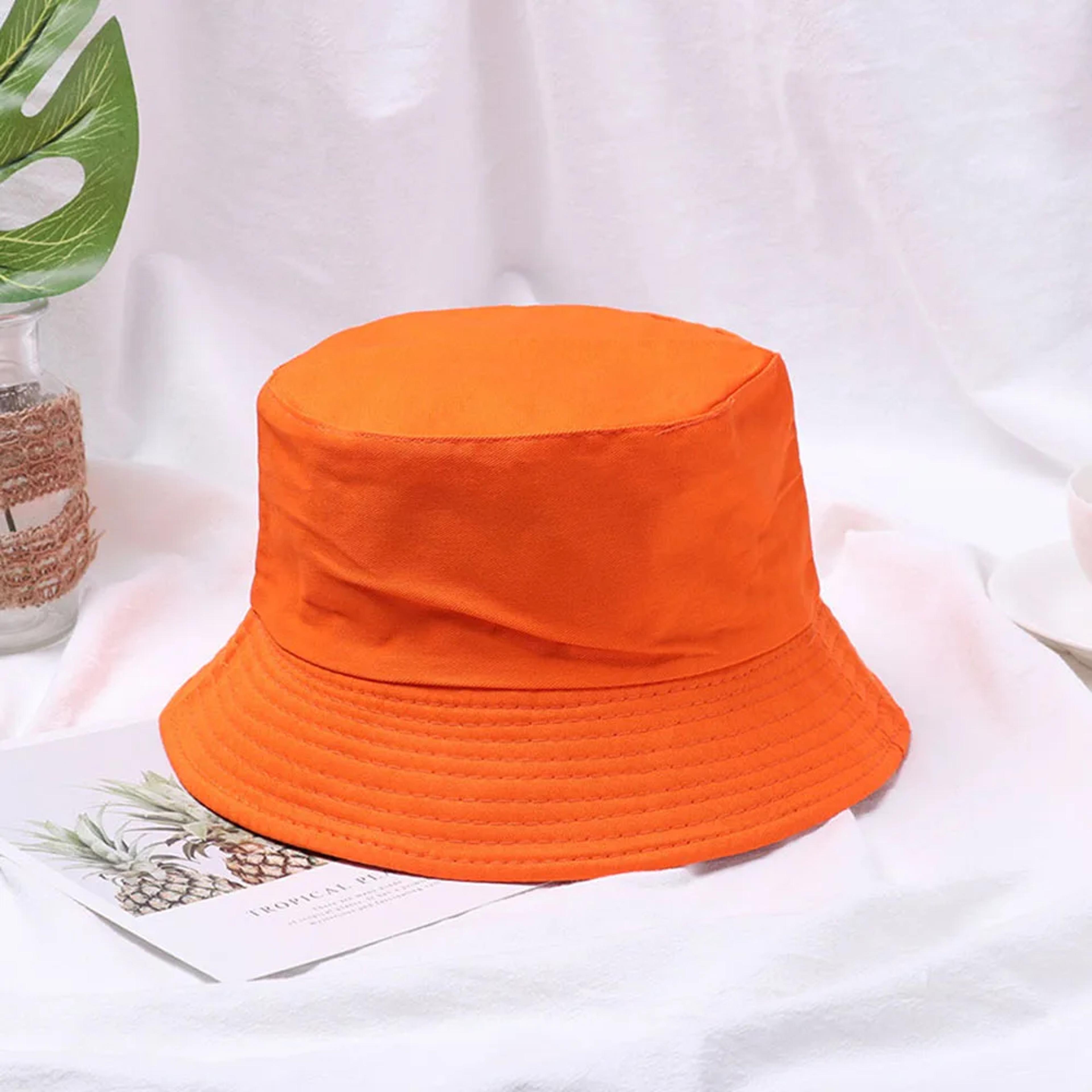 premium cotton bucket hat wide brim foldable uv protection sun hat for beach, travel & everyday