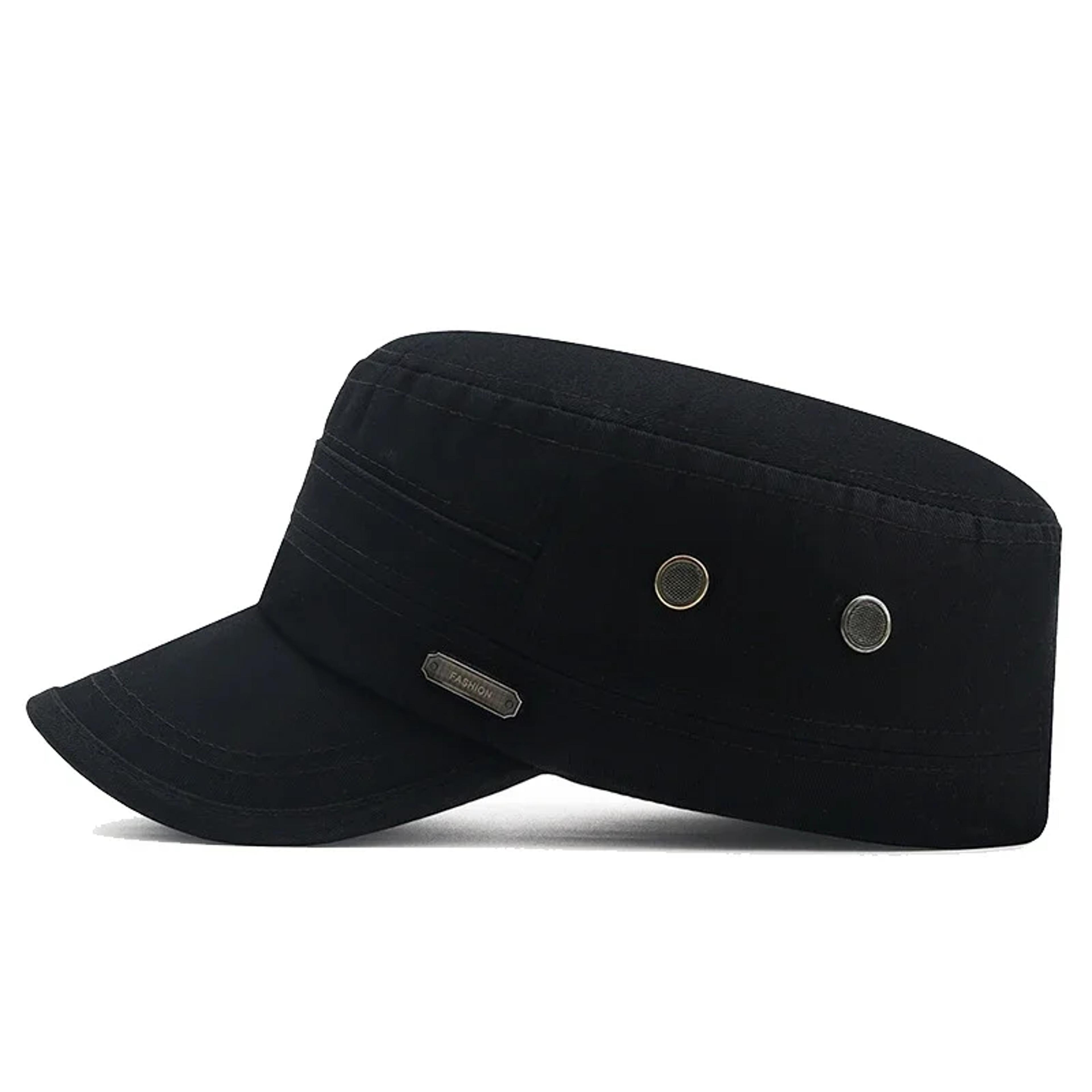 stylish cotton flat cap korean style sunshade outdoor cap for men & women