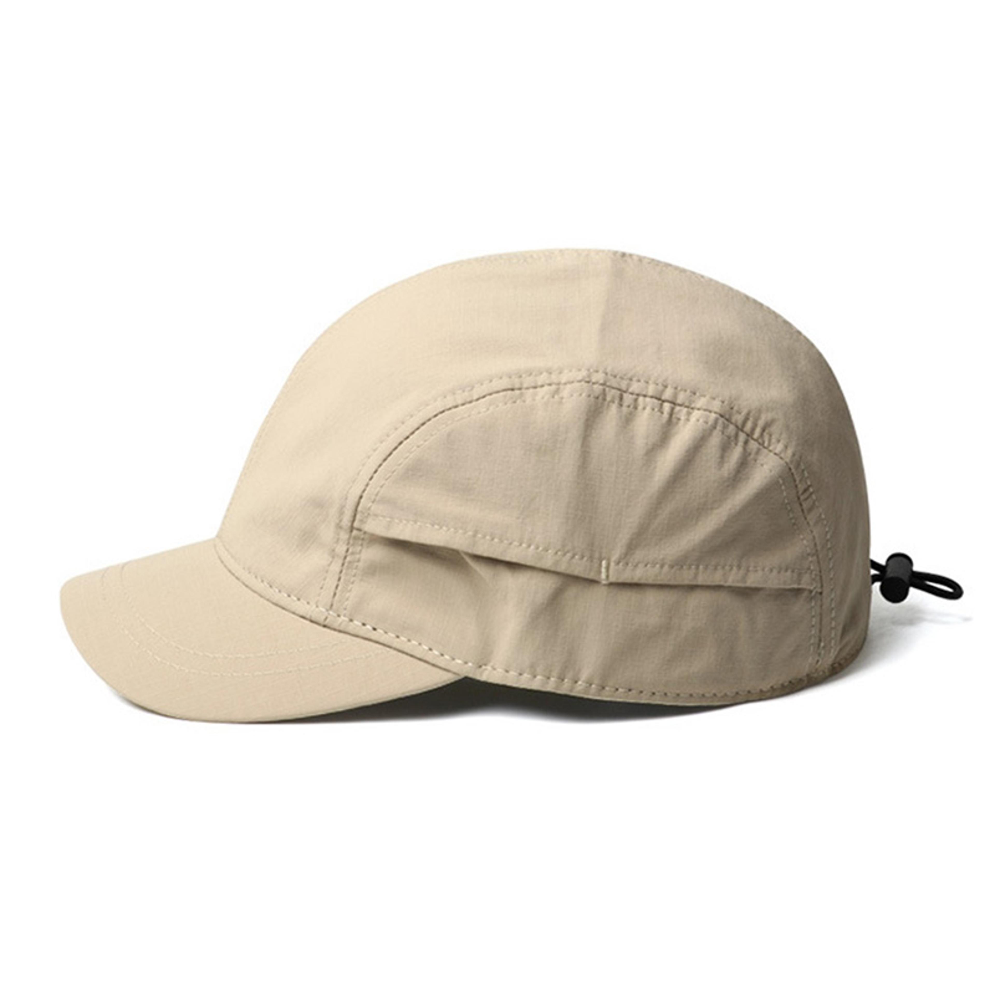 quick dry short brim performance cap lightweight sun protection hat with adjustable fit