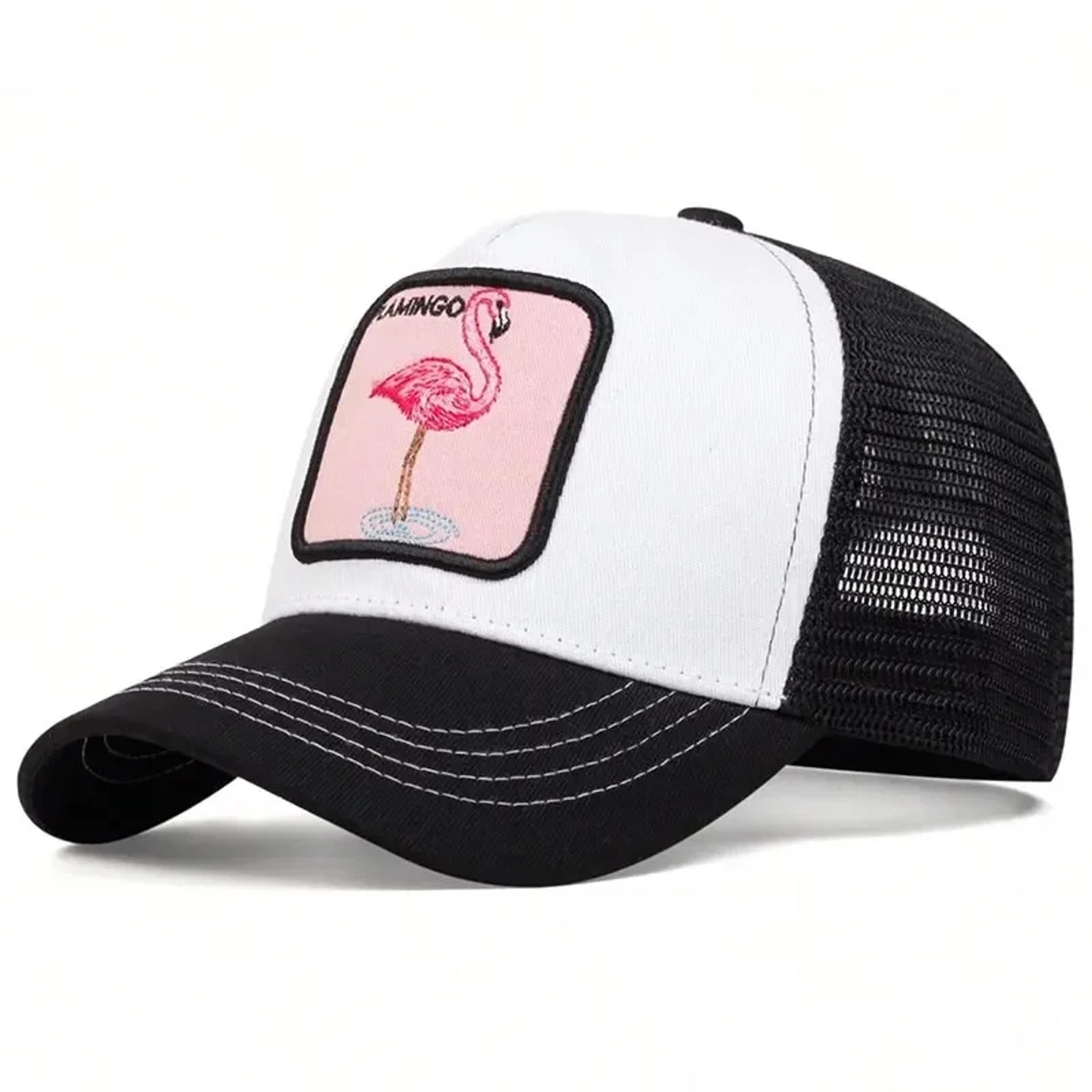 flamingo breeze mesh baseball cap adjustable baseball cap for summer outdoor comfort