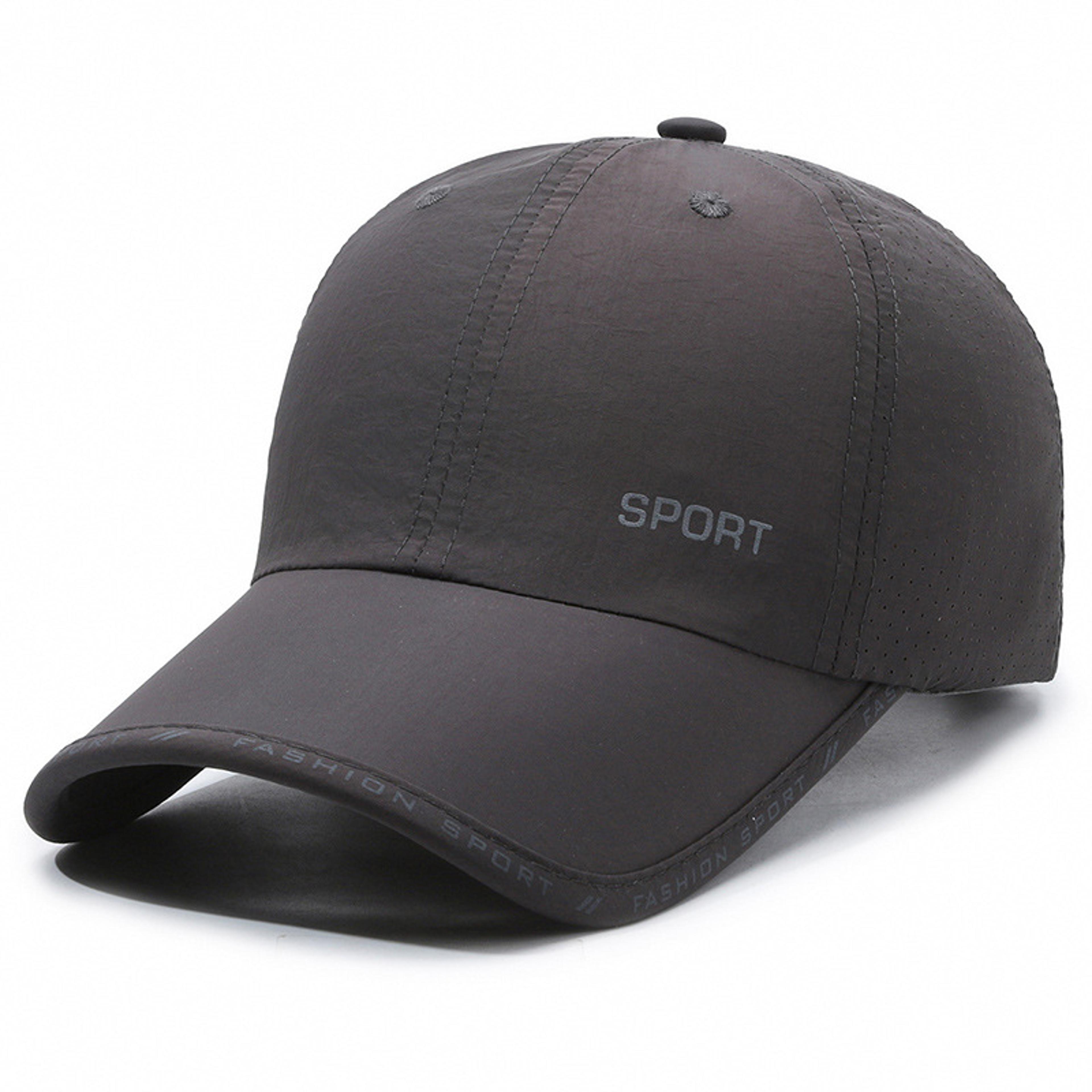 trailcool quick dry baseball cap breathable sun protection hat for hiking, running & fishing