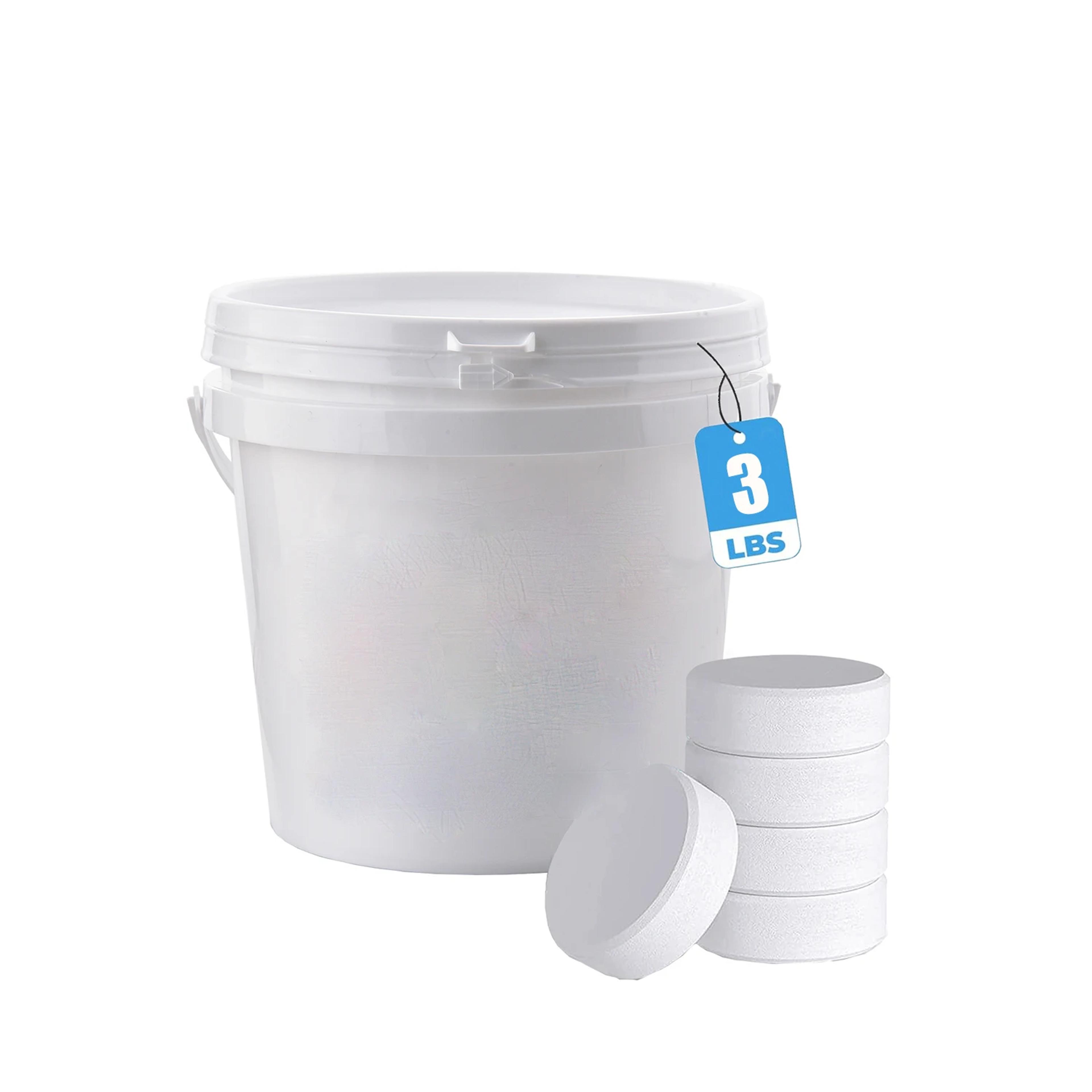 poolguard chlorine tablets slow dissolving stabilized pool sanitizer, individually wrapped