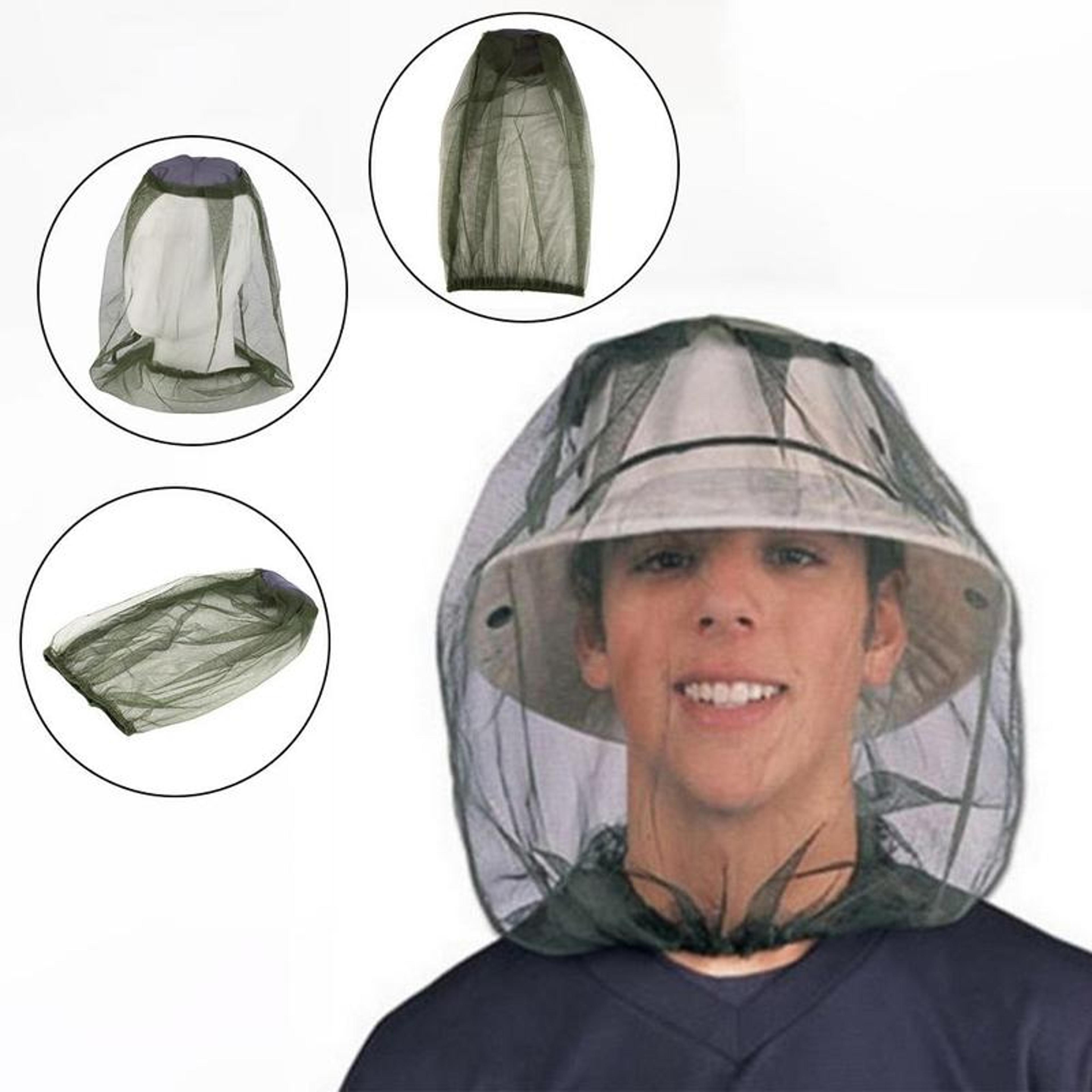 breathable anti mosquito mesh fishing hat with face net for outdoor protection