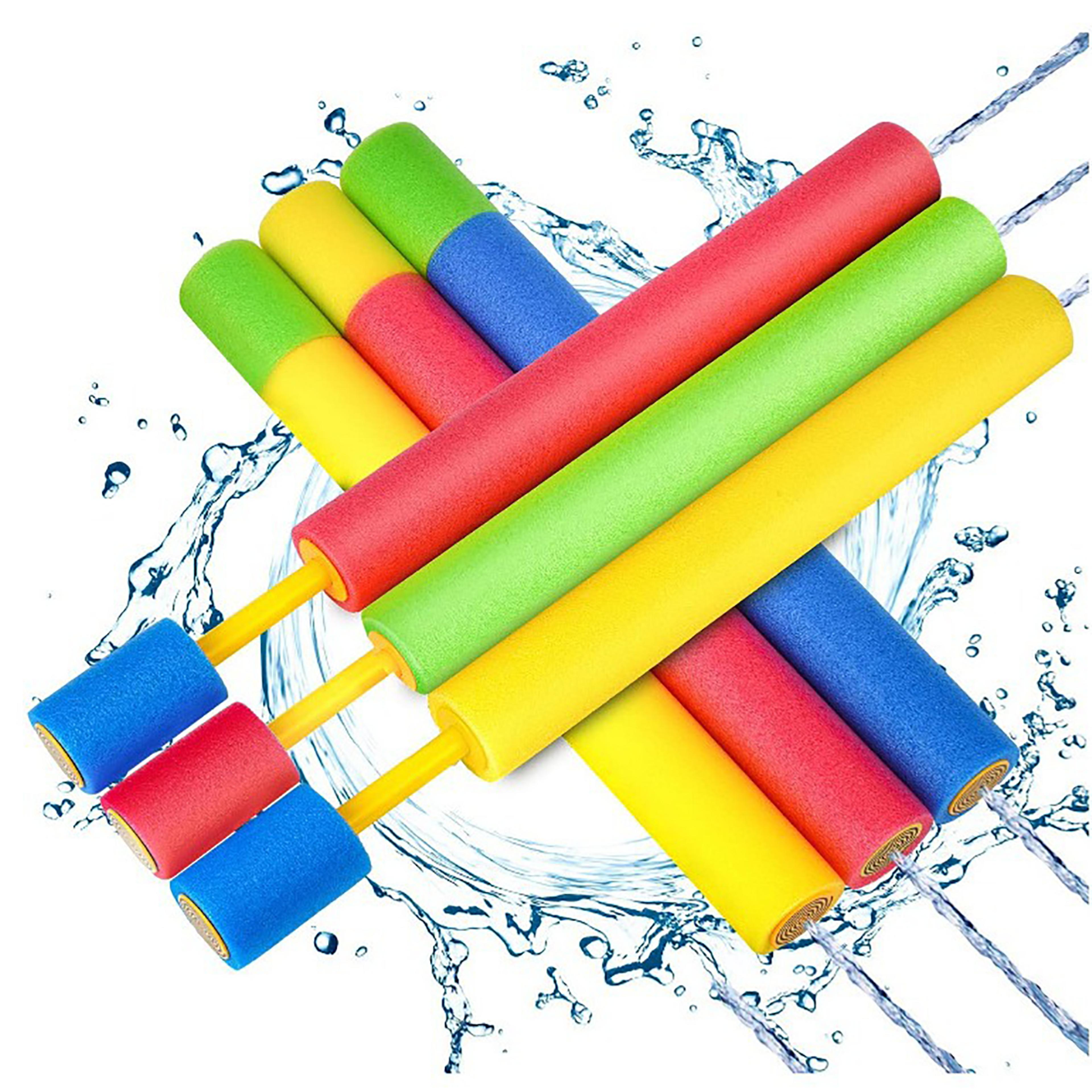 manual pull foam water gun for kids beach & outdoor summer water fight toy