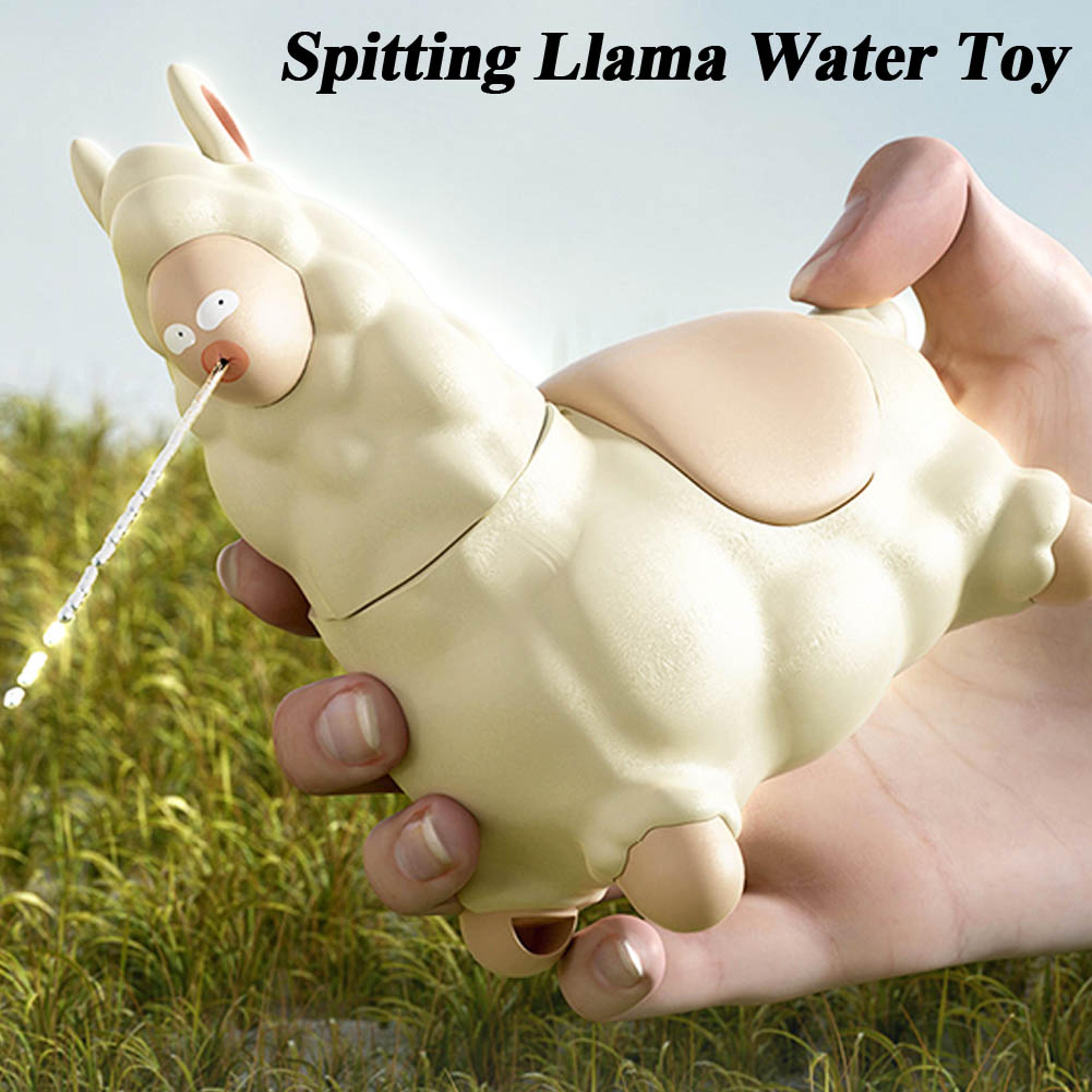 spitting llama water toy alpaca squirt gun interactive summer backyard water sprayer for kids