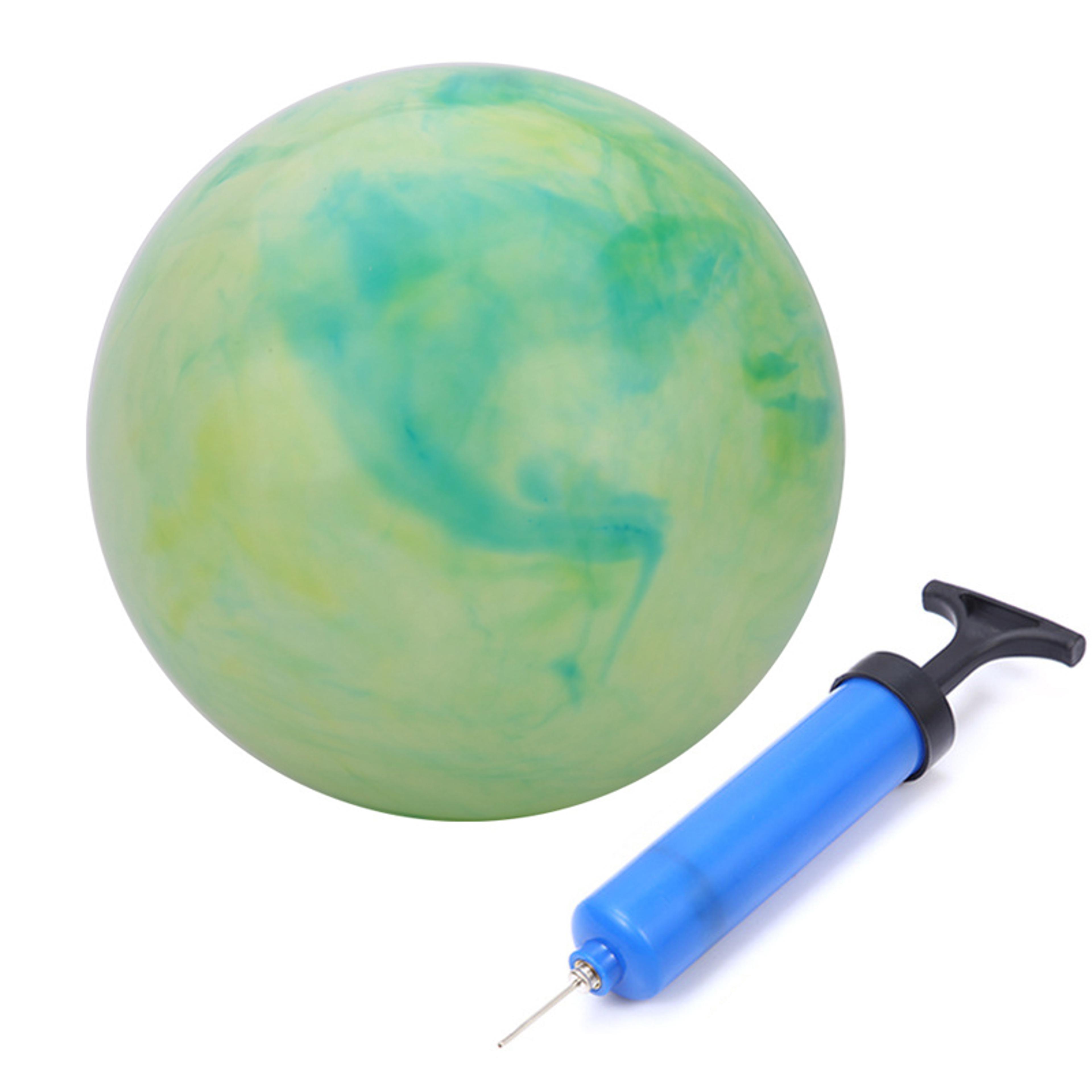 marbleized inflatable bouncy ball for kids party, beach & outdoor play