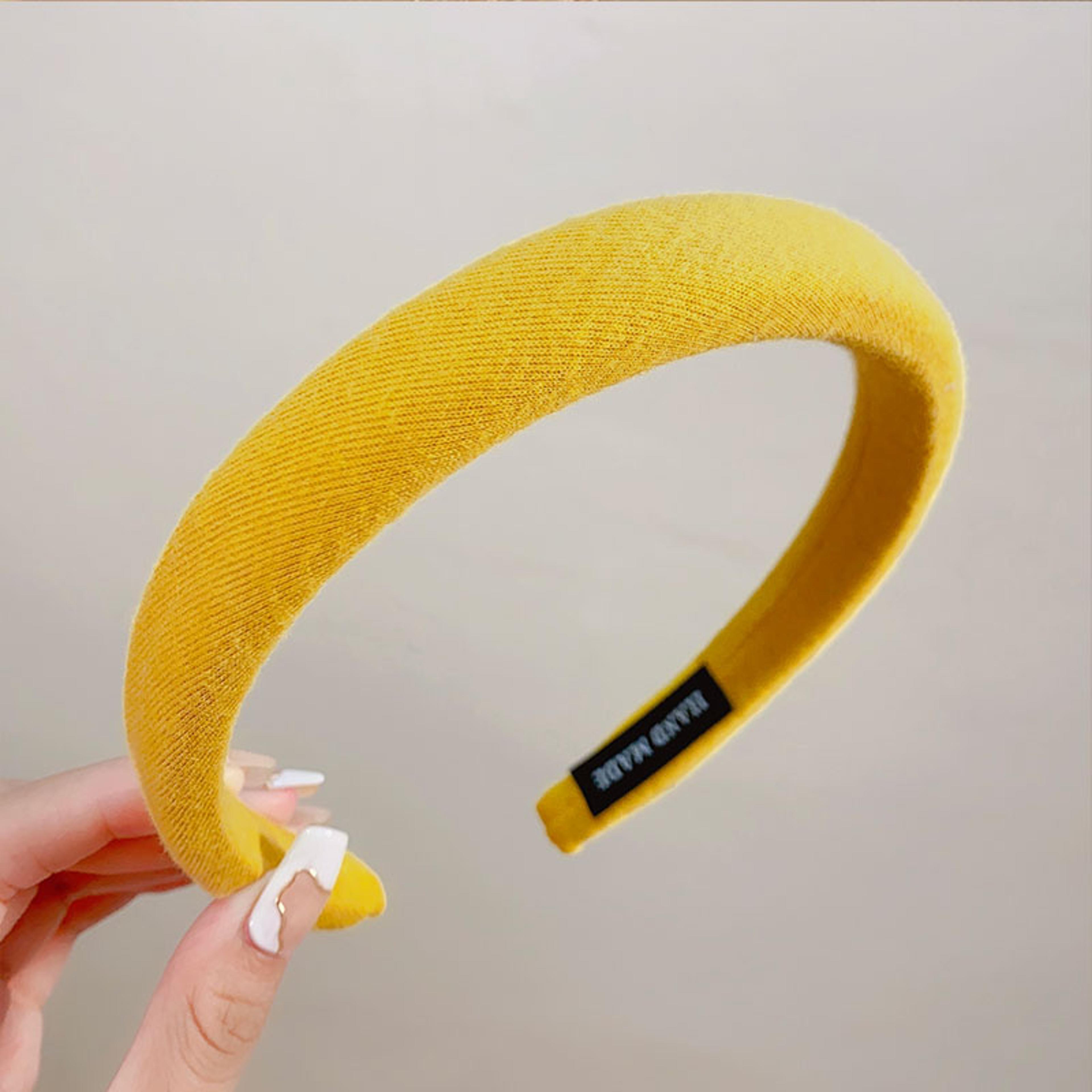 linen padded headband for women colorful headband for women fashion hair accessory