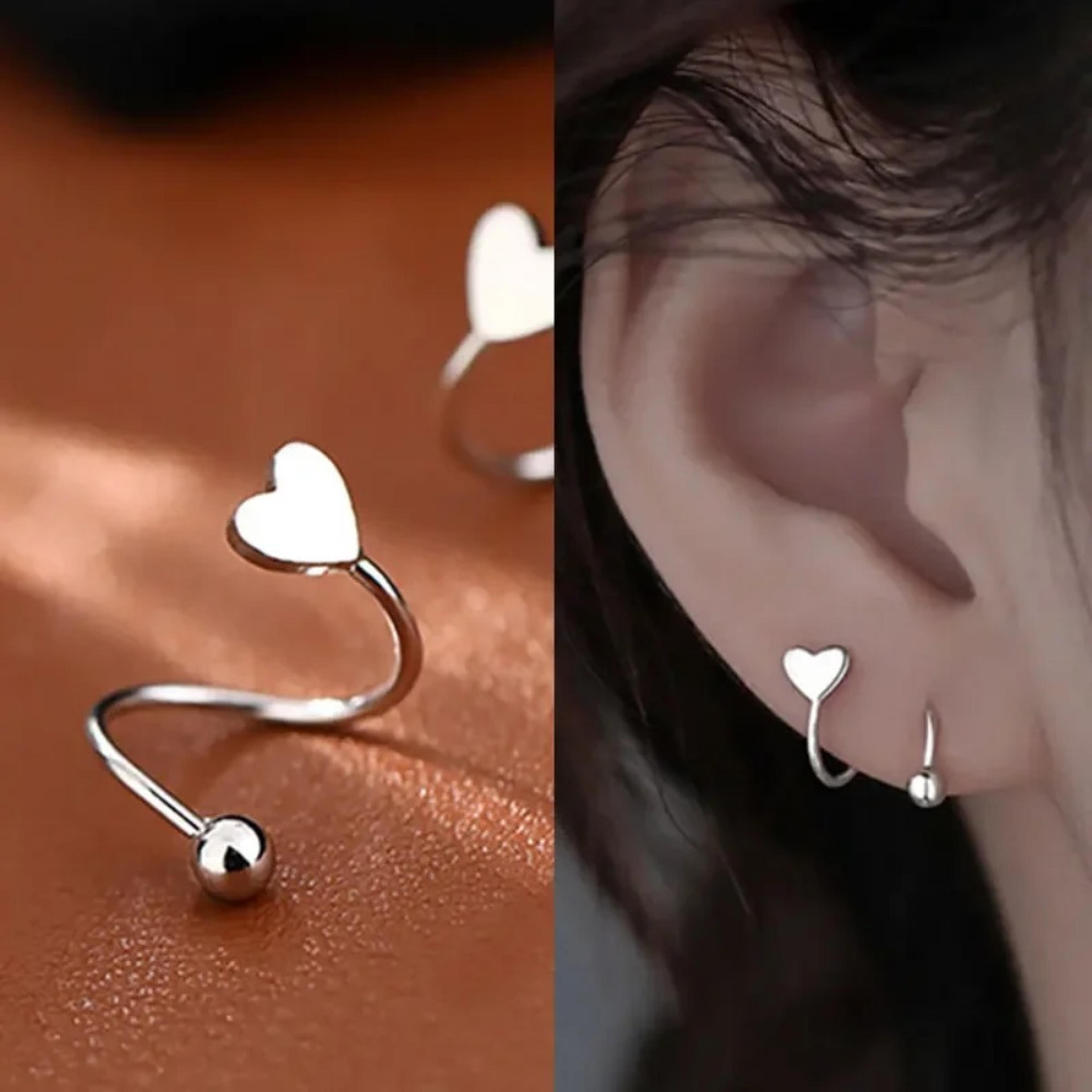 stainless steel star screw back stud earrings for cartilage piercing hypoallergenic unusual mini studs