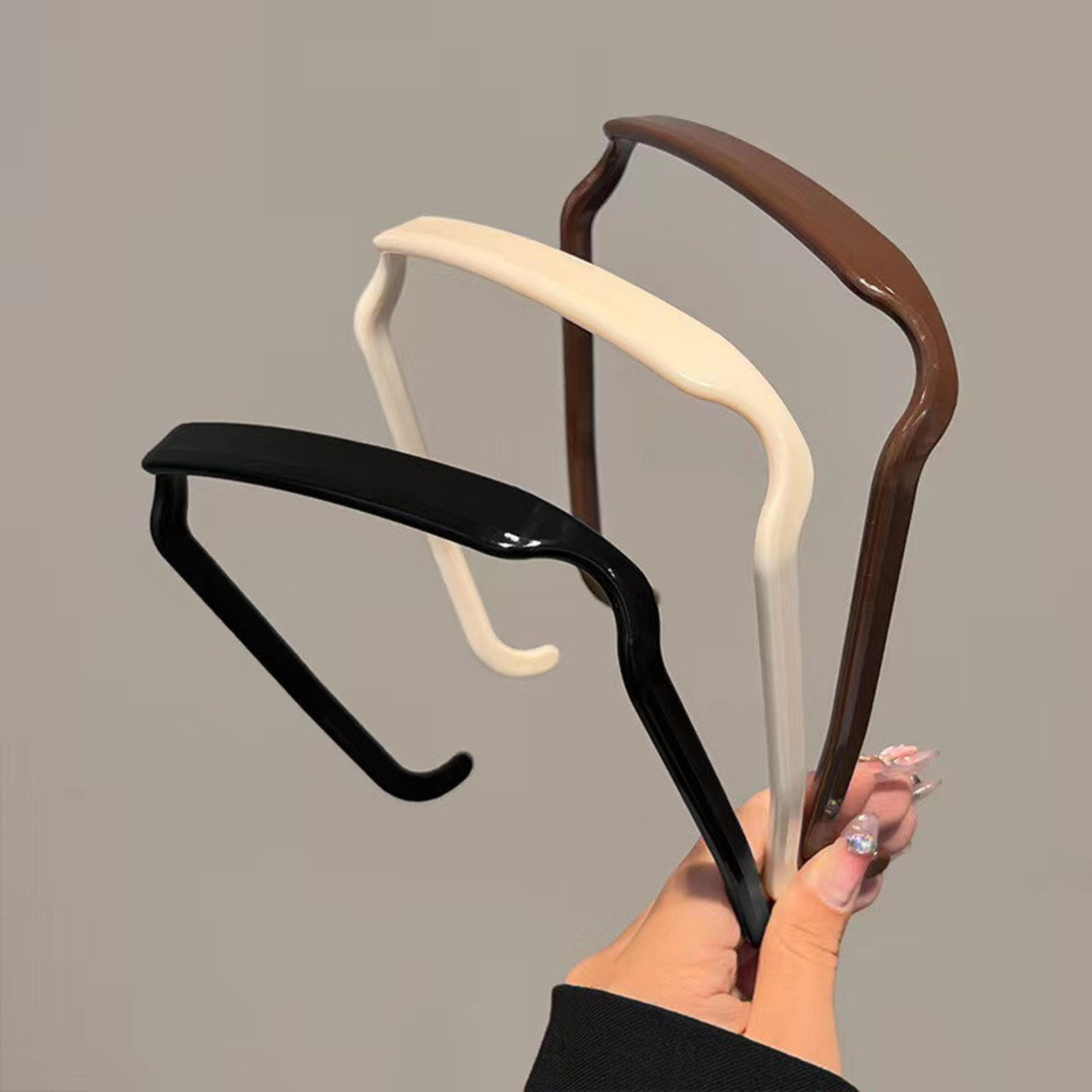 invisible hair clips for glasses women square headband temple hair accessories