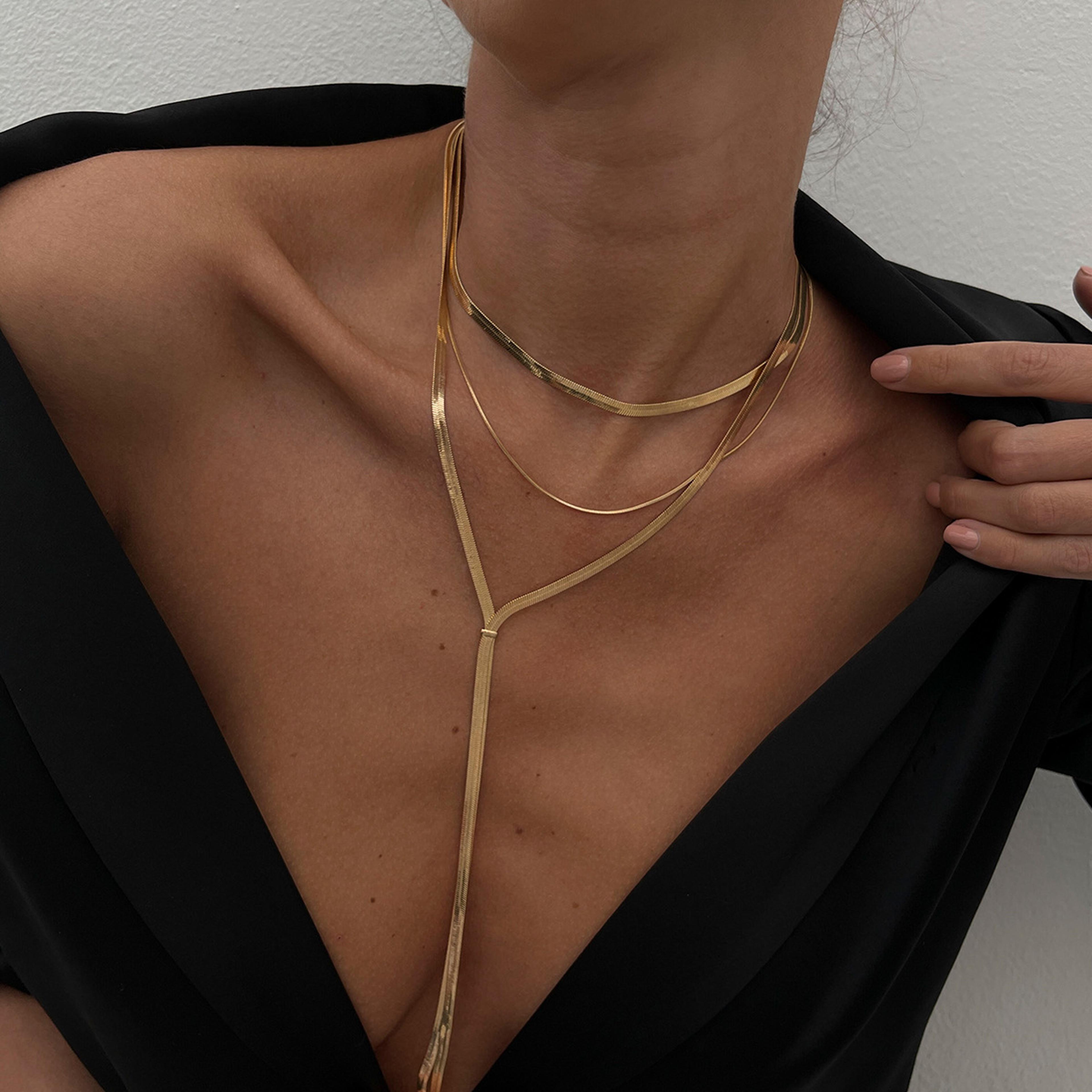 ocean starfish layered necklace for women boho beach gold pendant choker