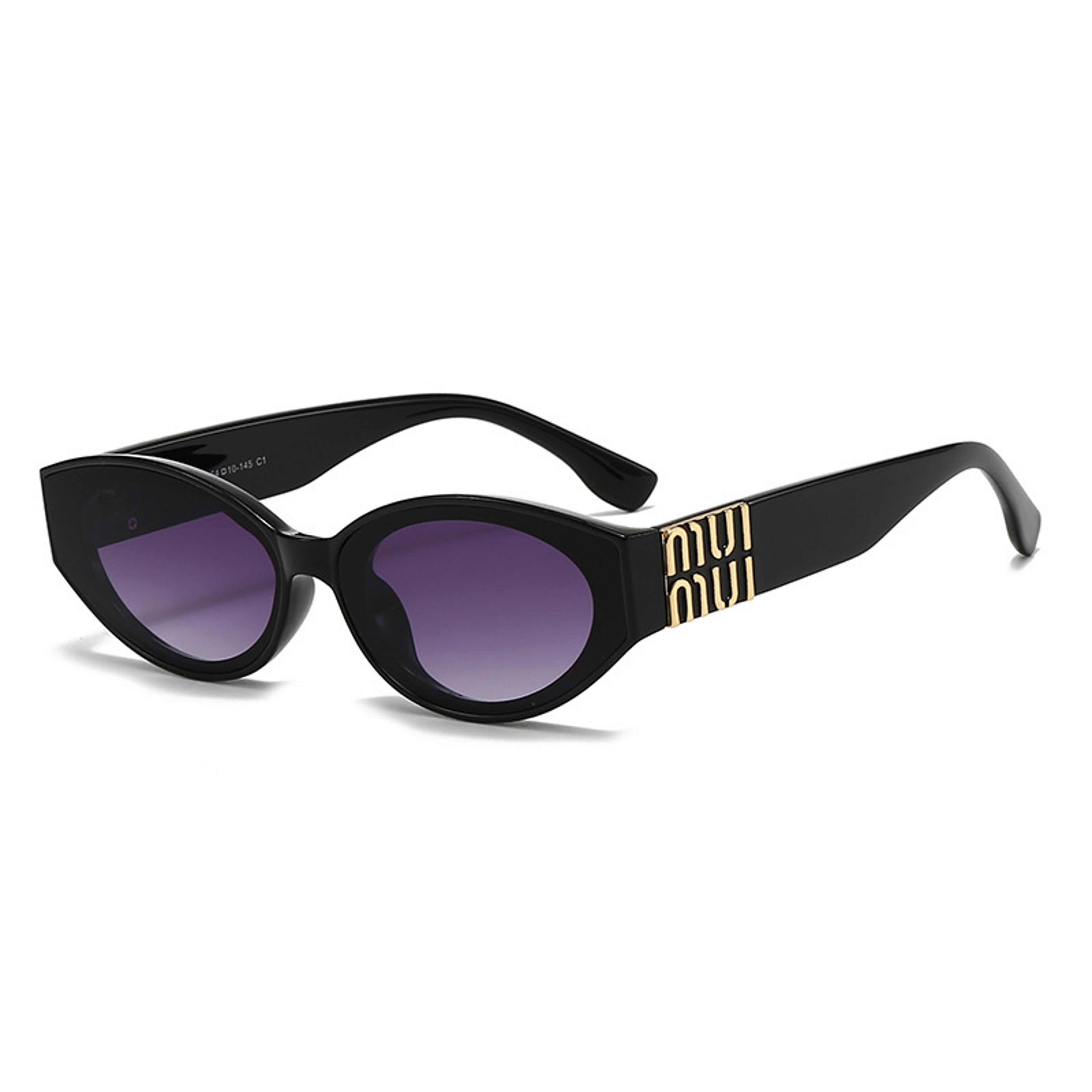 luxury designer cat eye uv protection fashion glasses for men & women