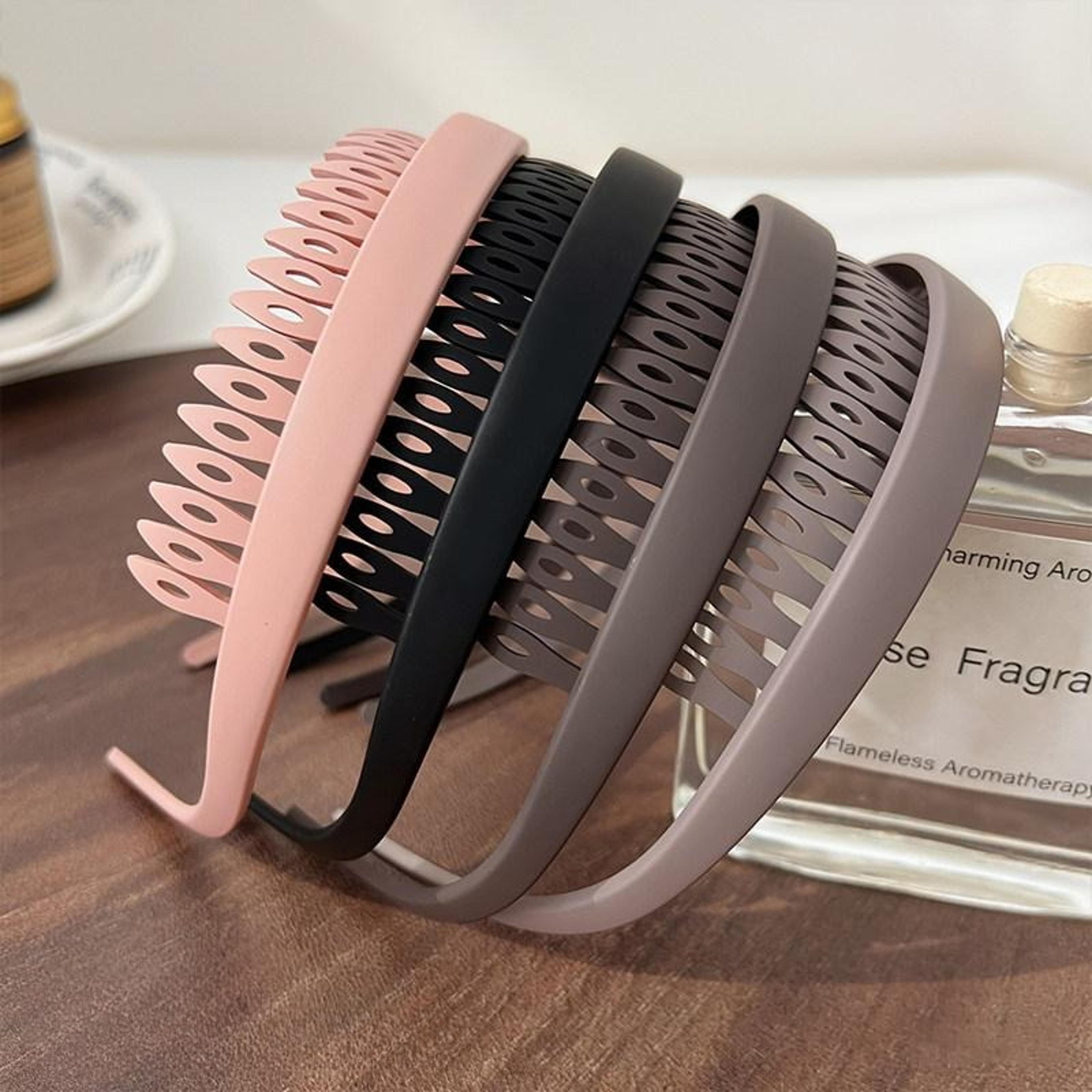 volumizing u shaped hair band anti slip hair hoop for face washing, makeup & everyday styling