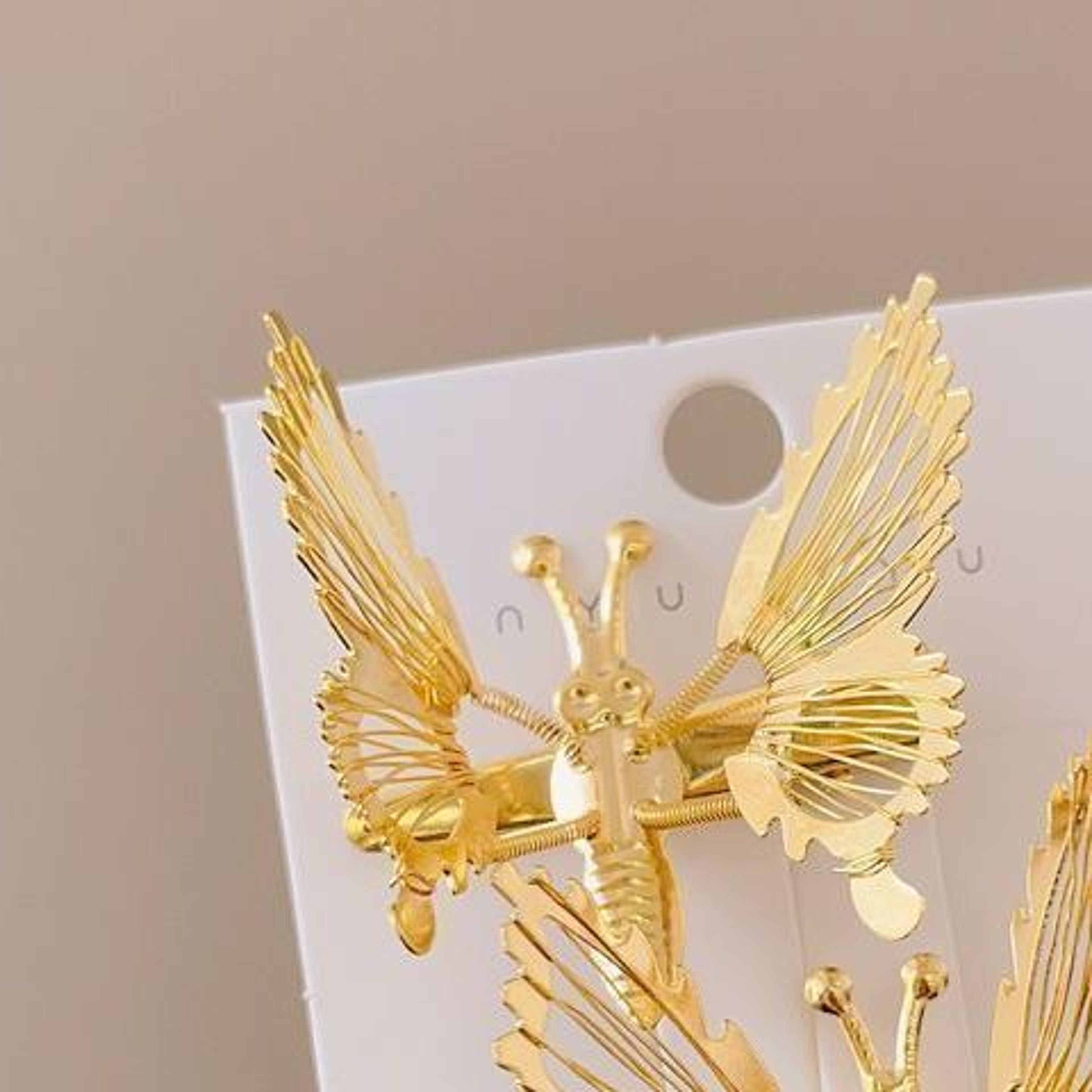 sparkling butterfly hair clips for girls glitter metal hair barrettes with fairy wings