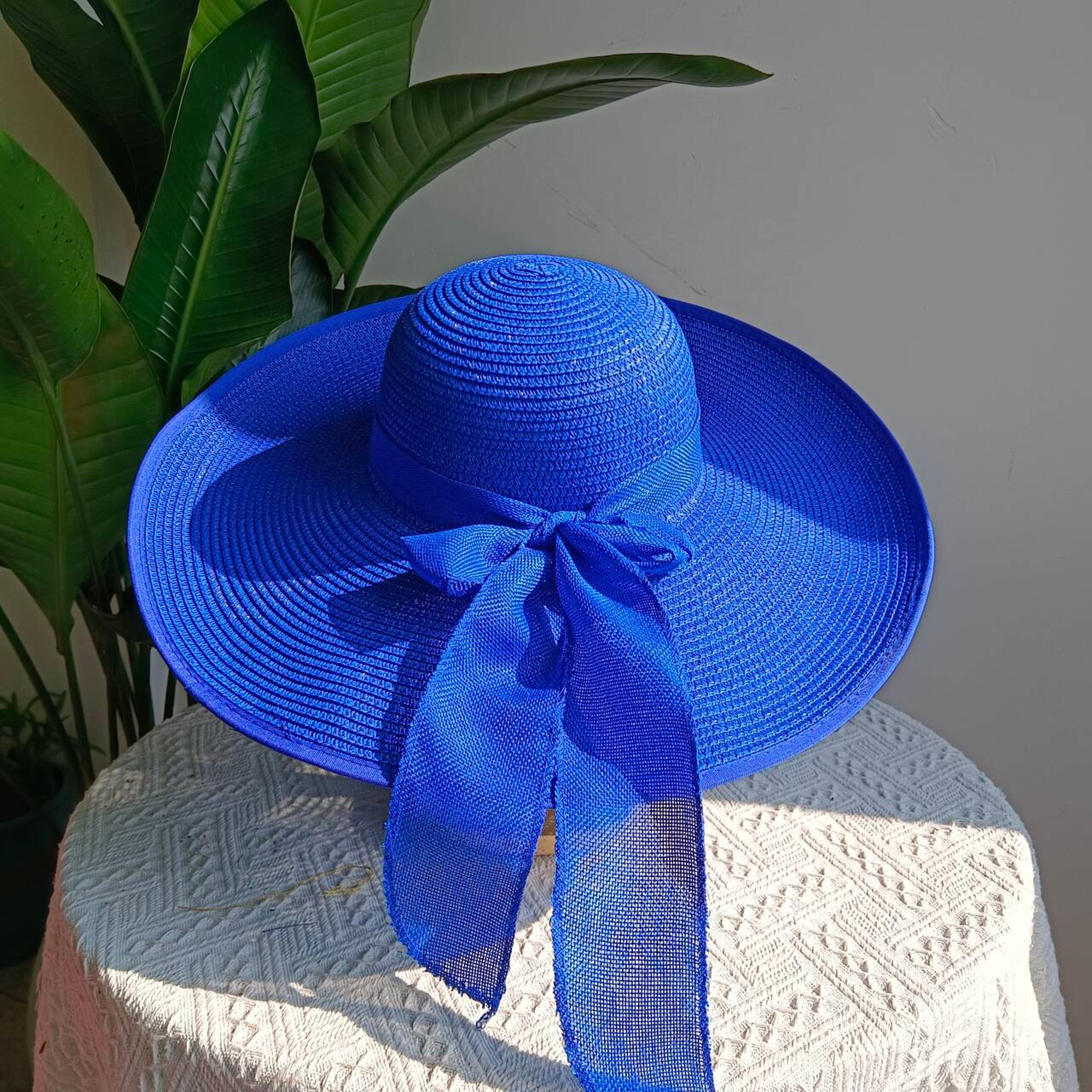 wide brim straw hat for women foldable beach hat with uv sun protection for travel & summer