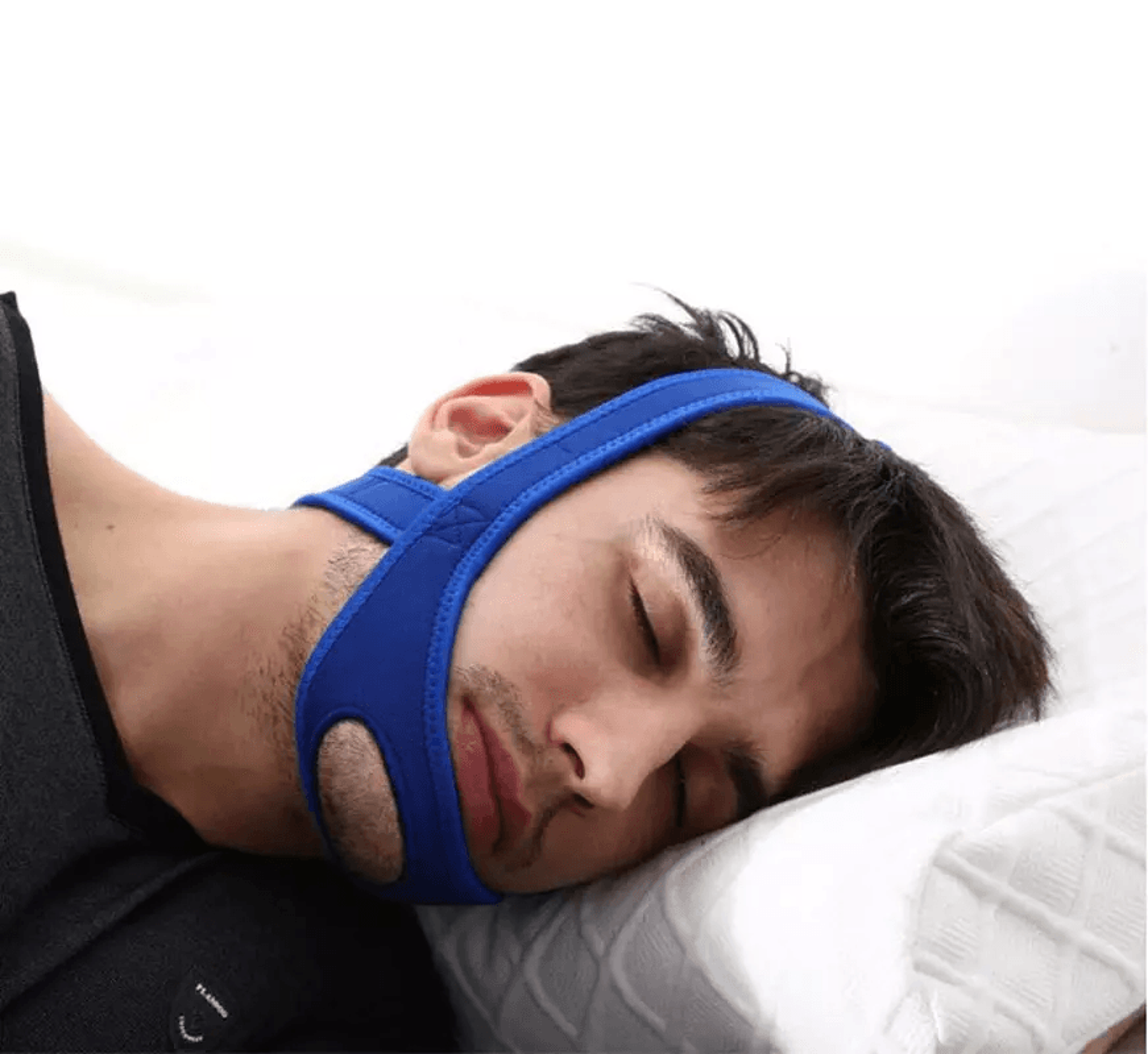 anti snoring chin strap adjustable neoprene jaw support sleep strap for mouth breathers