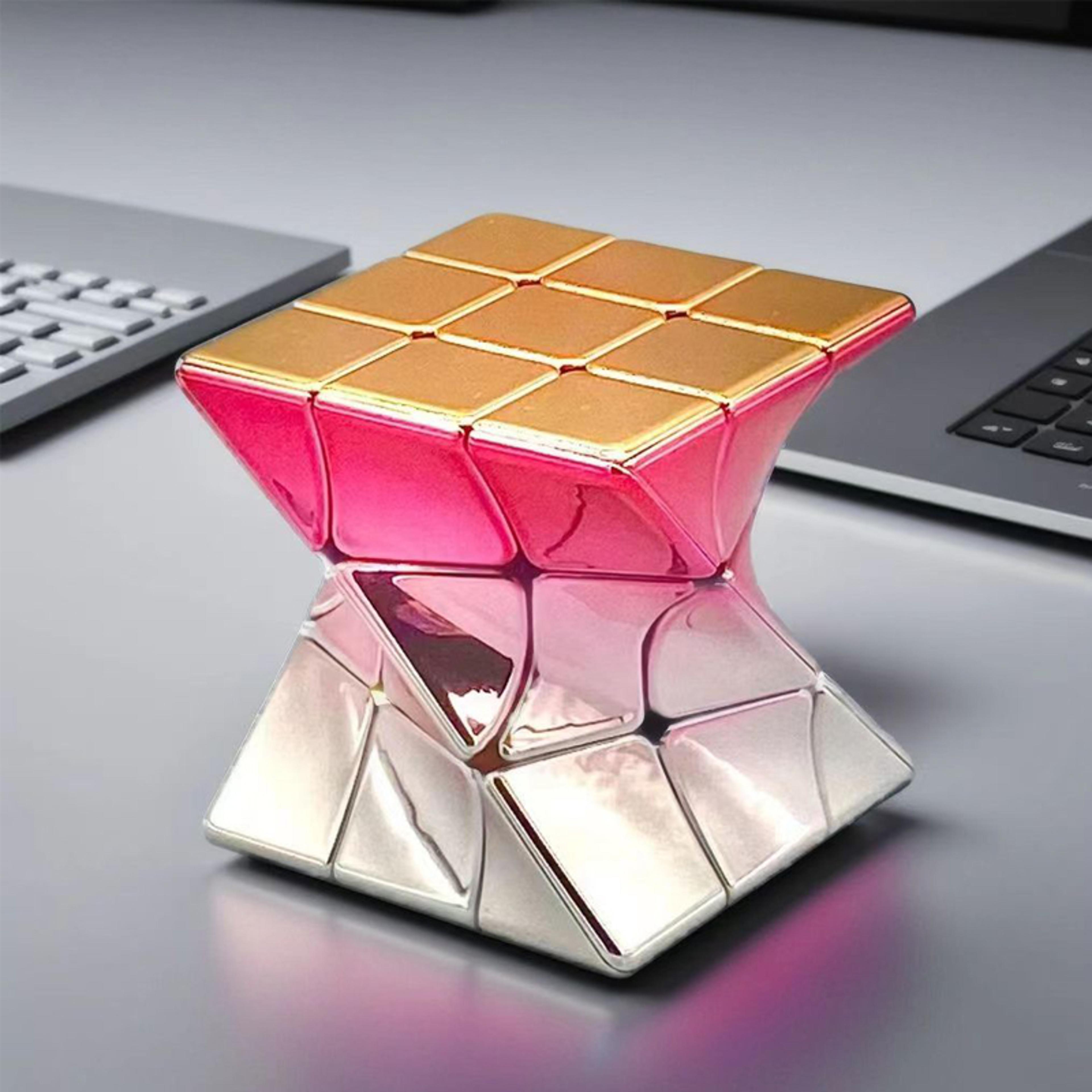 magic speed cube colorful puzzle toy for kids, brain teaser, intelligence development, fun educational gift