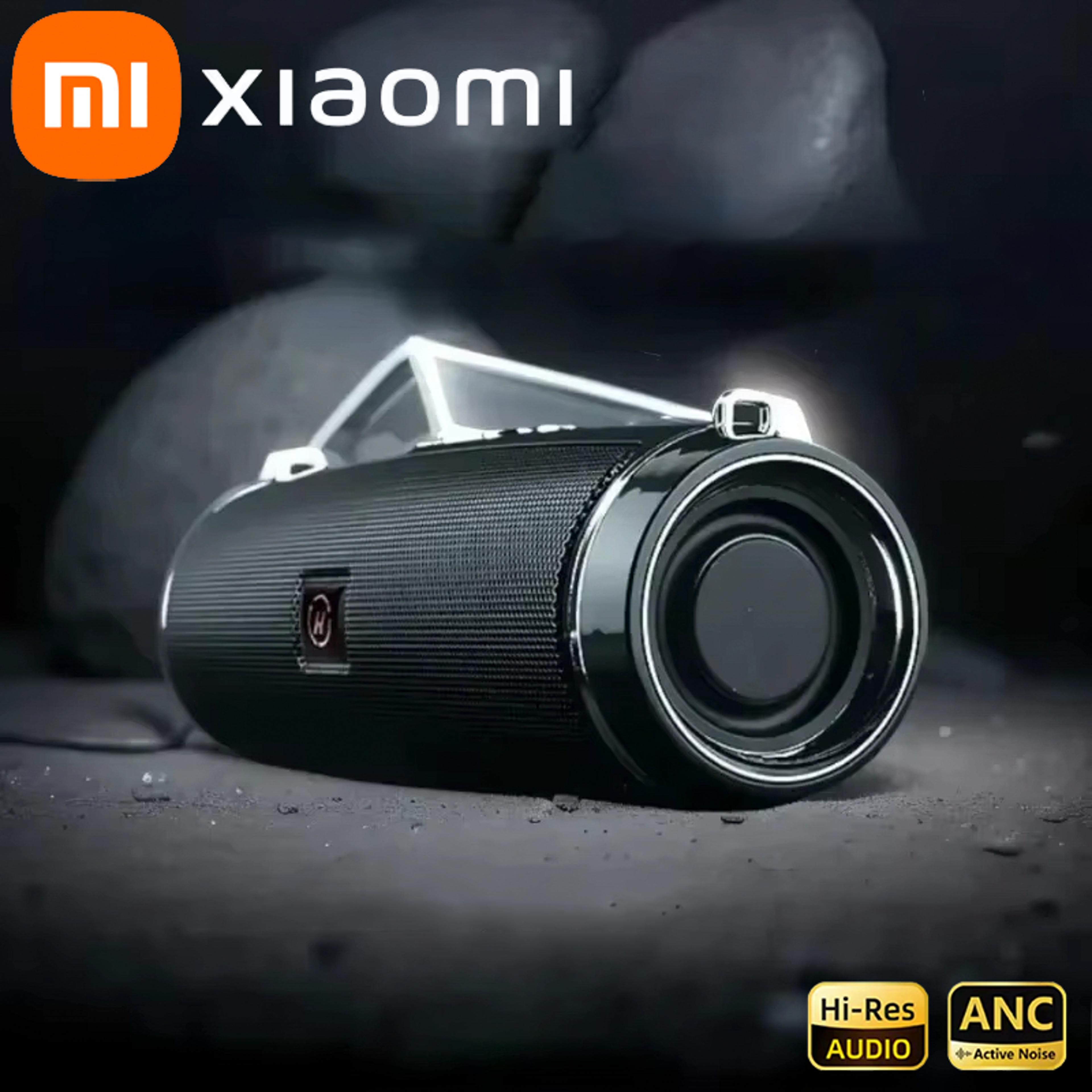 xiaomi bluetooth speaker, high power portable bass, outdoor wireless audio, 3d surround high quality sound