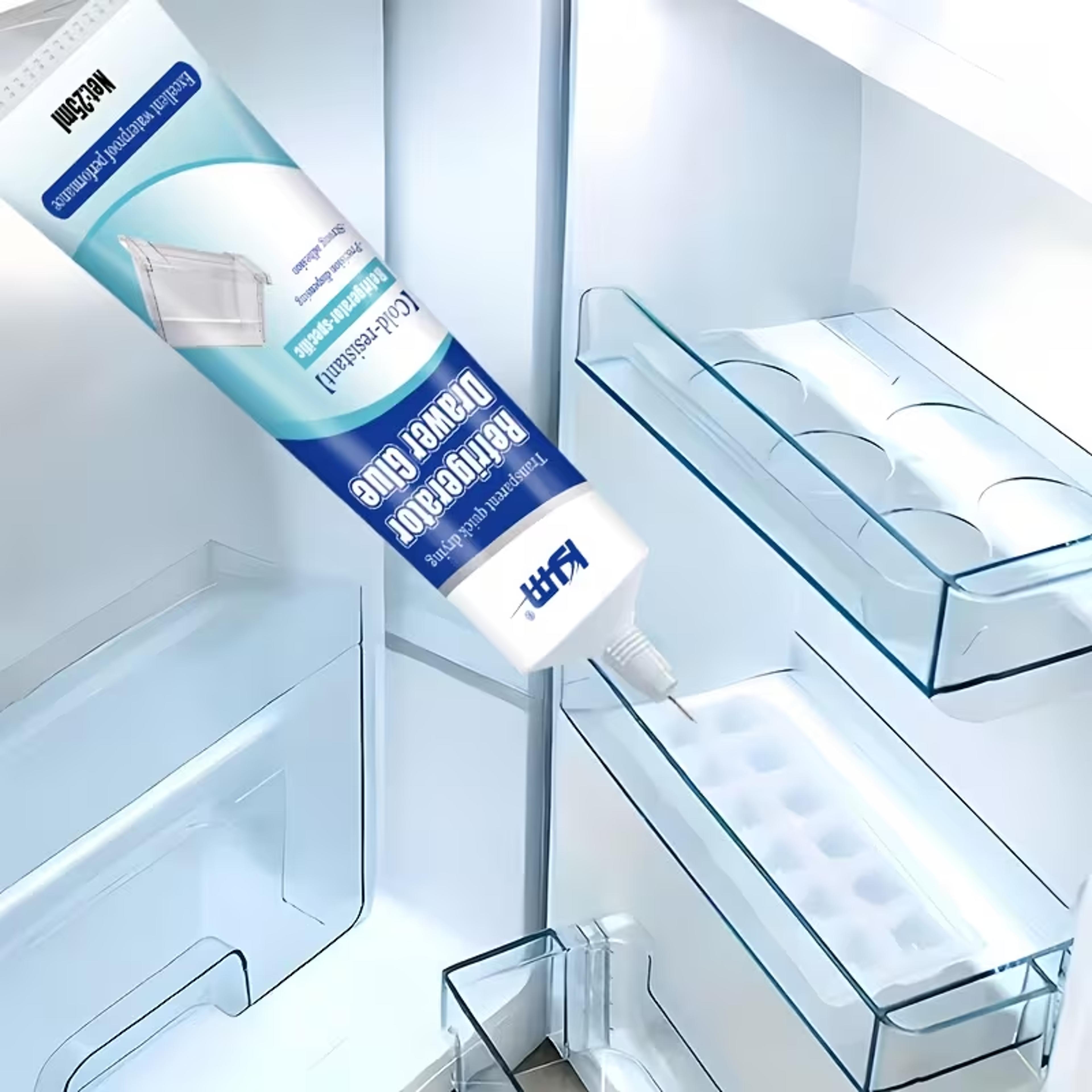 premium refrigerator repair glue cold resistant waterproof seal adhesive for fridge drawer & gasket