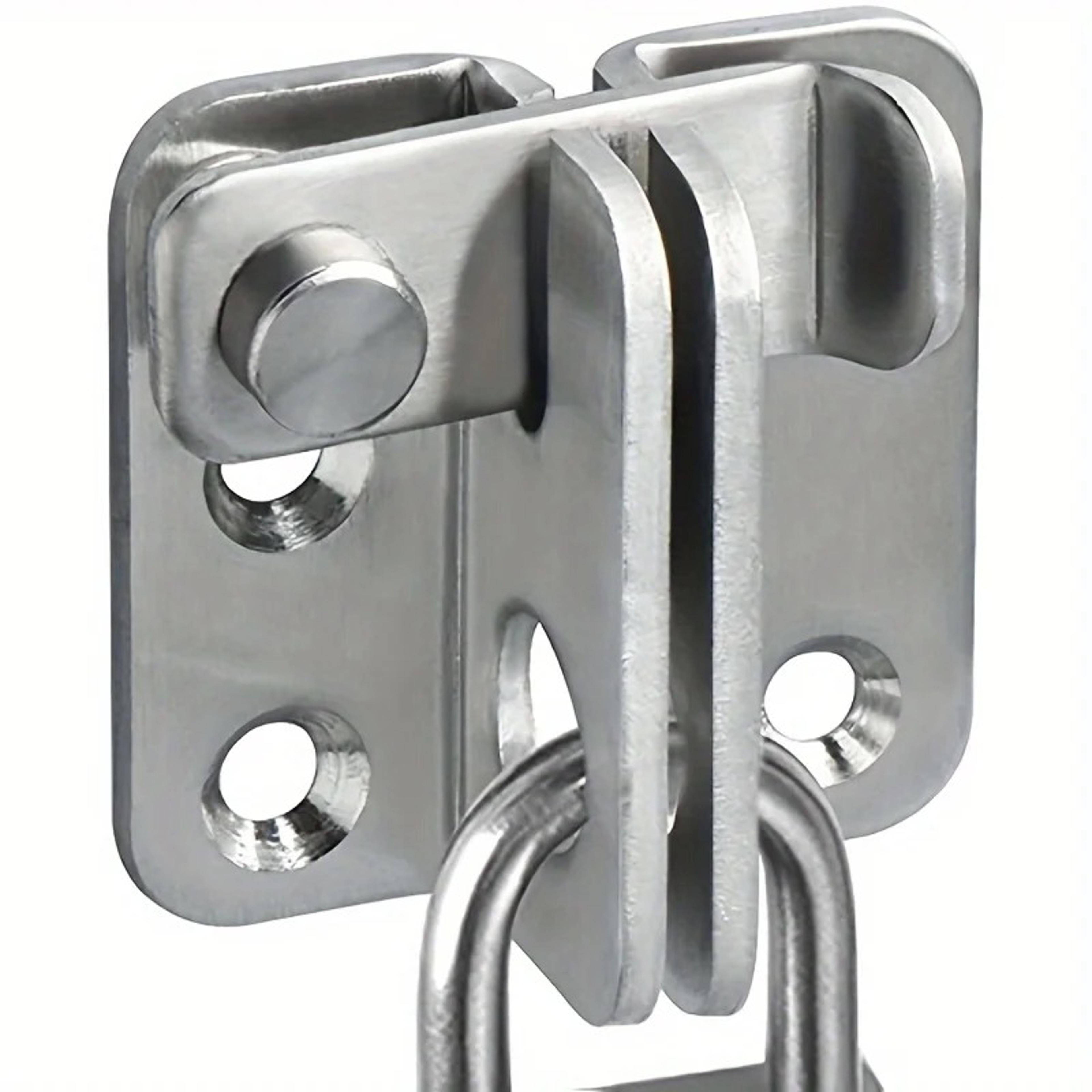 secure slide bolt latch for gates doors cabinet