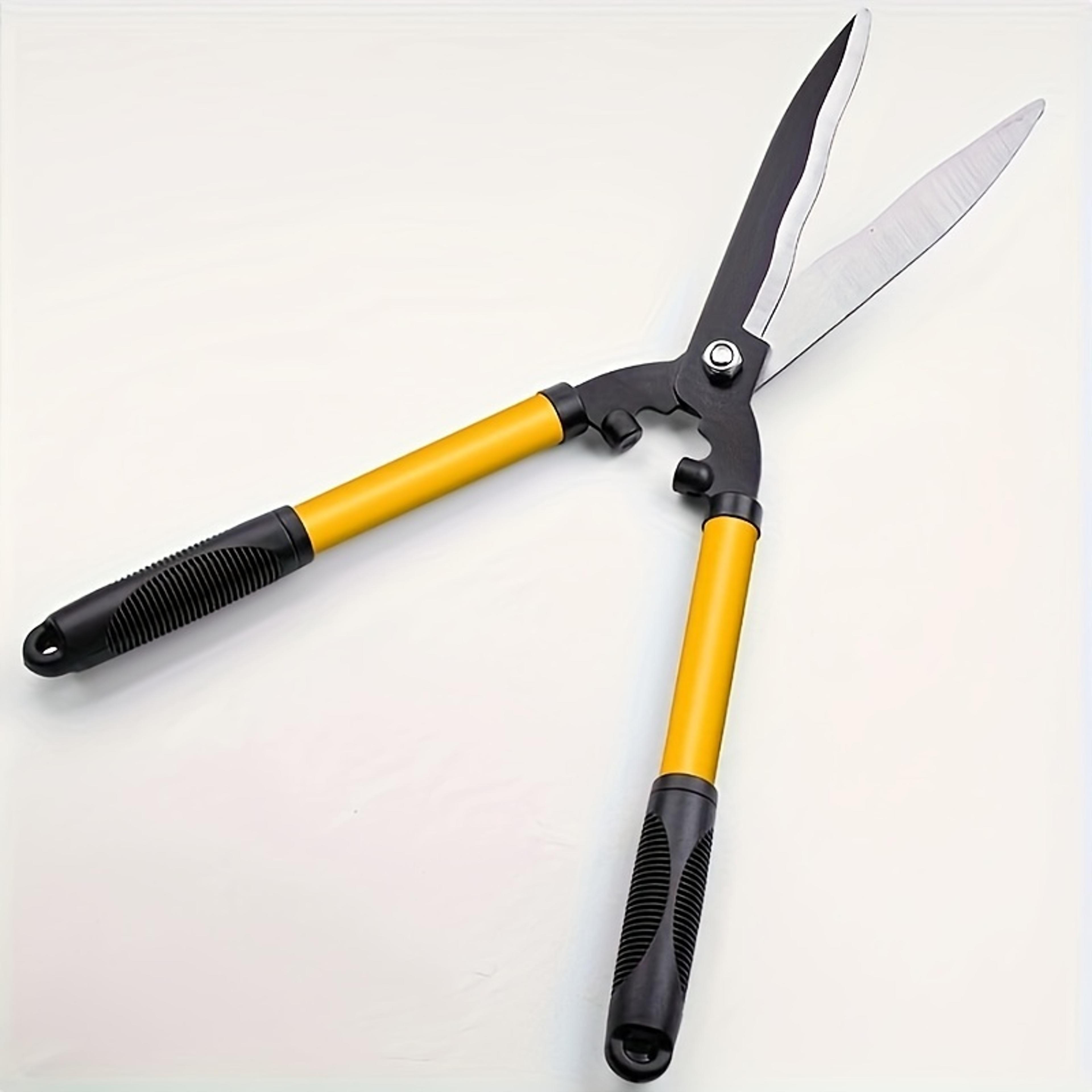 premium ergonomic long nose garden shears with alloy steel blade