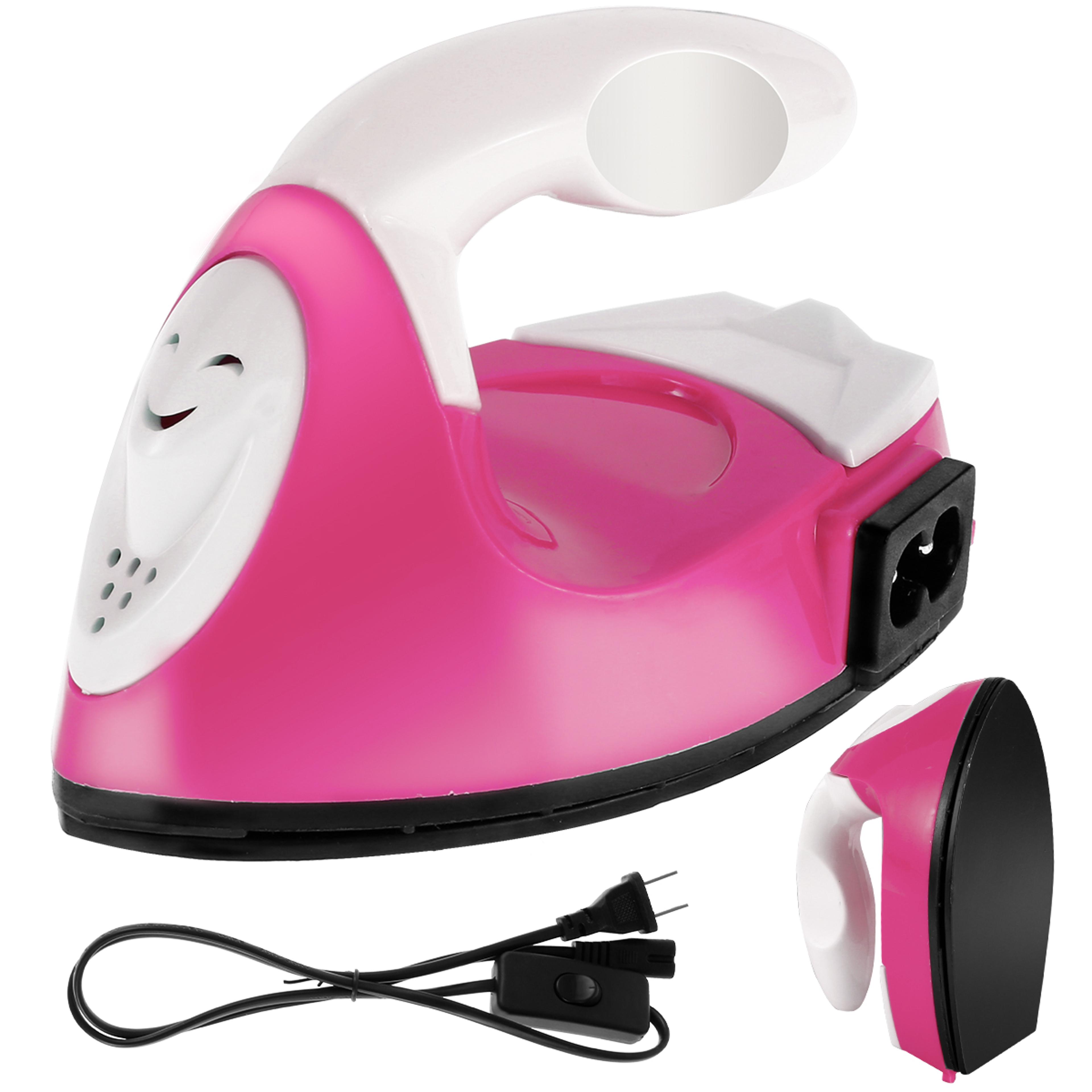 portable mini iron & handheld heat press small electric travel clothes iron