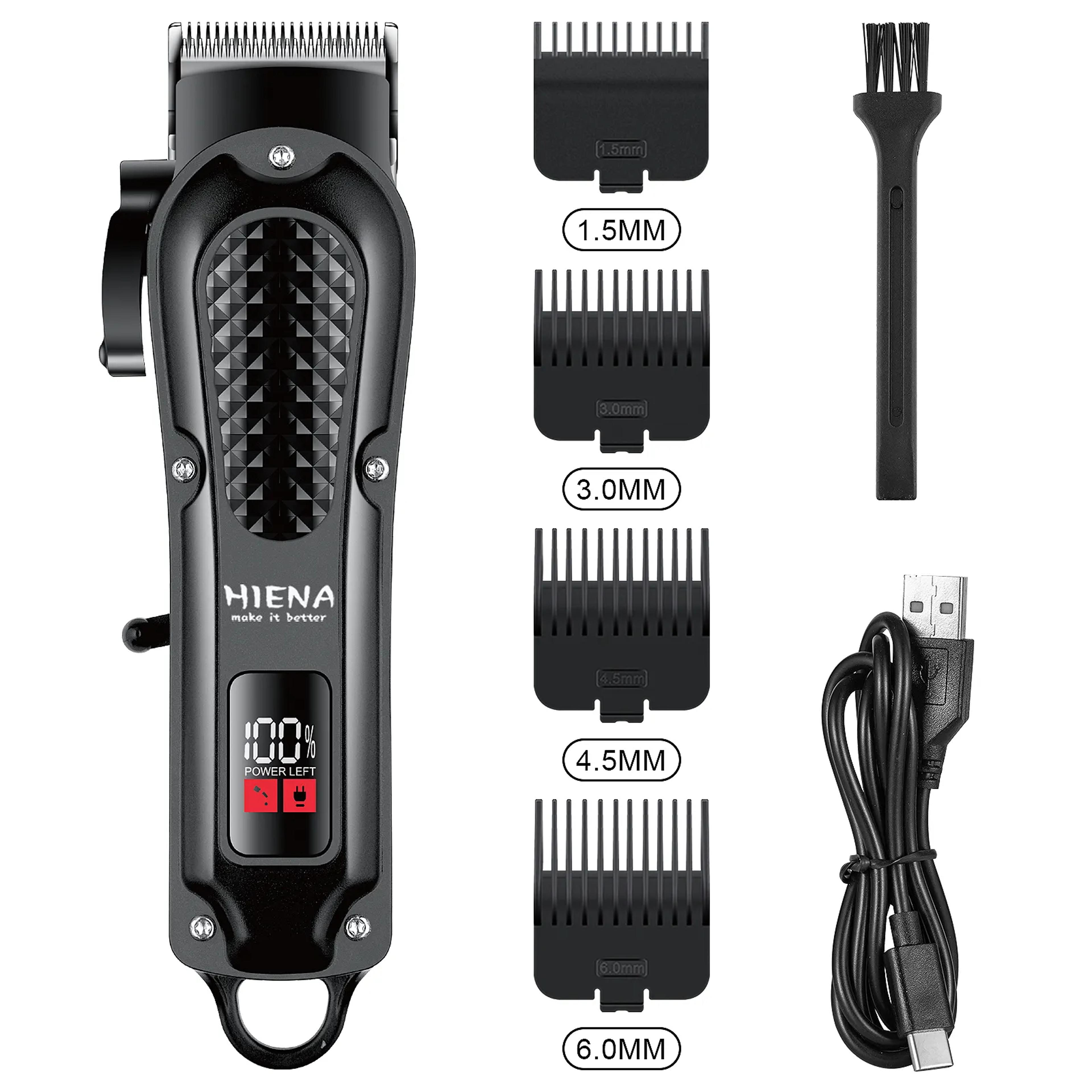 procut cordless hair clipper & beard trimmer with usb rechargeable power
