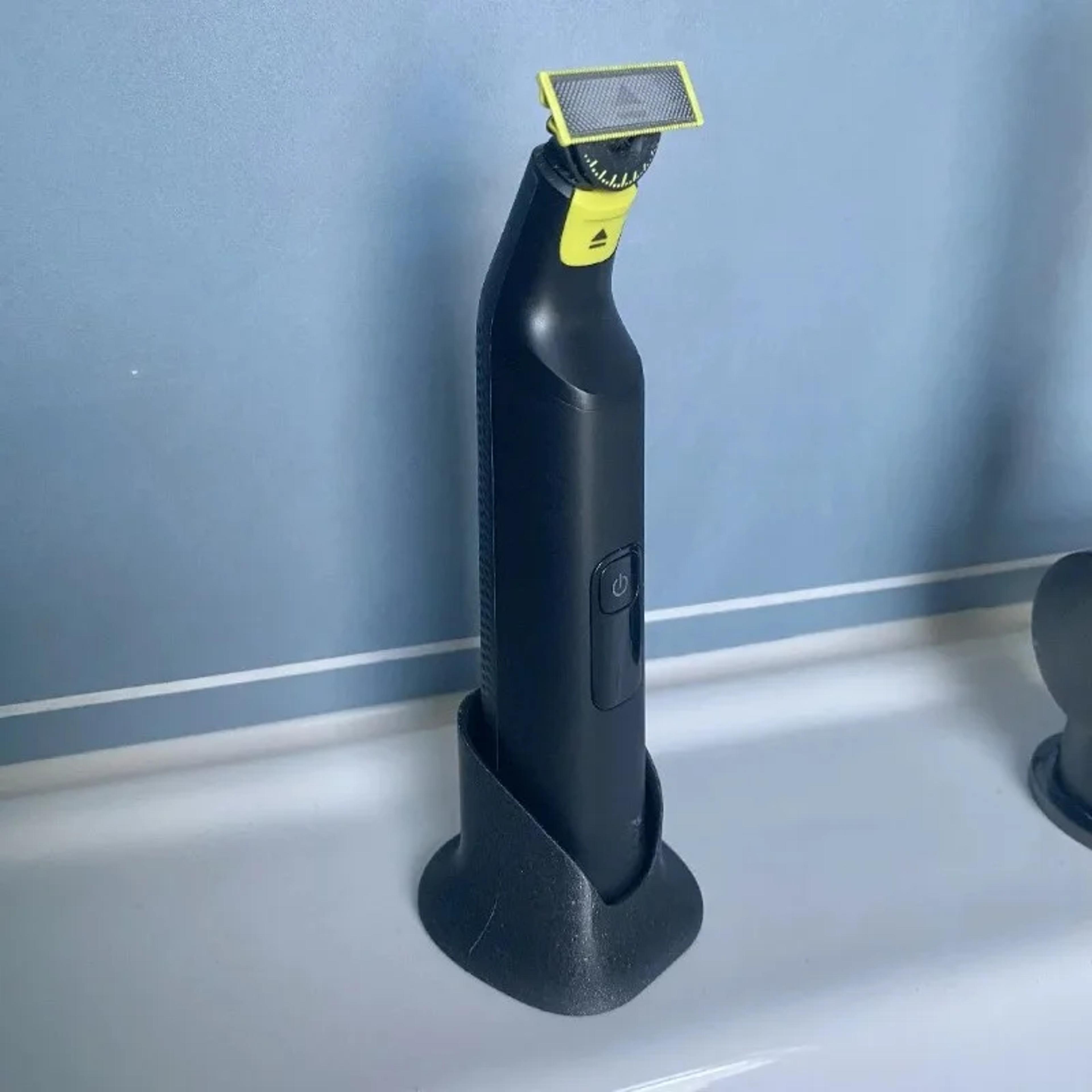 oneblade razor stand organizer durable bathroom storage holder