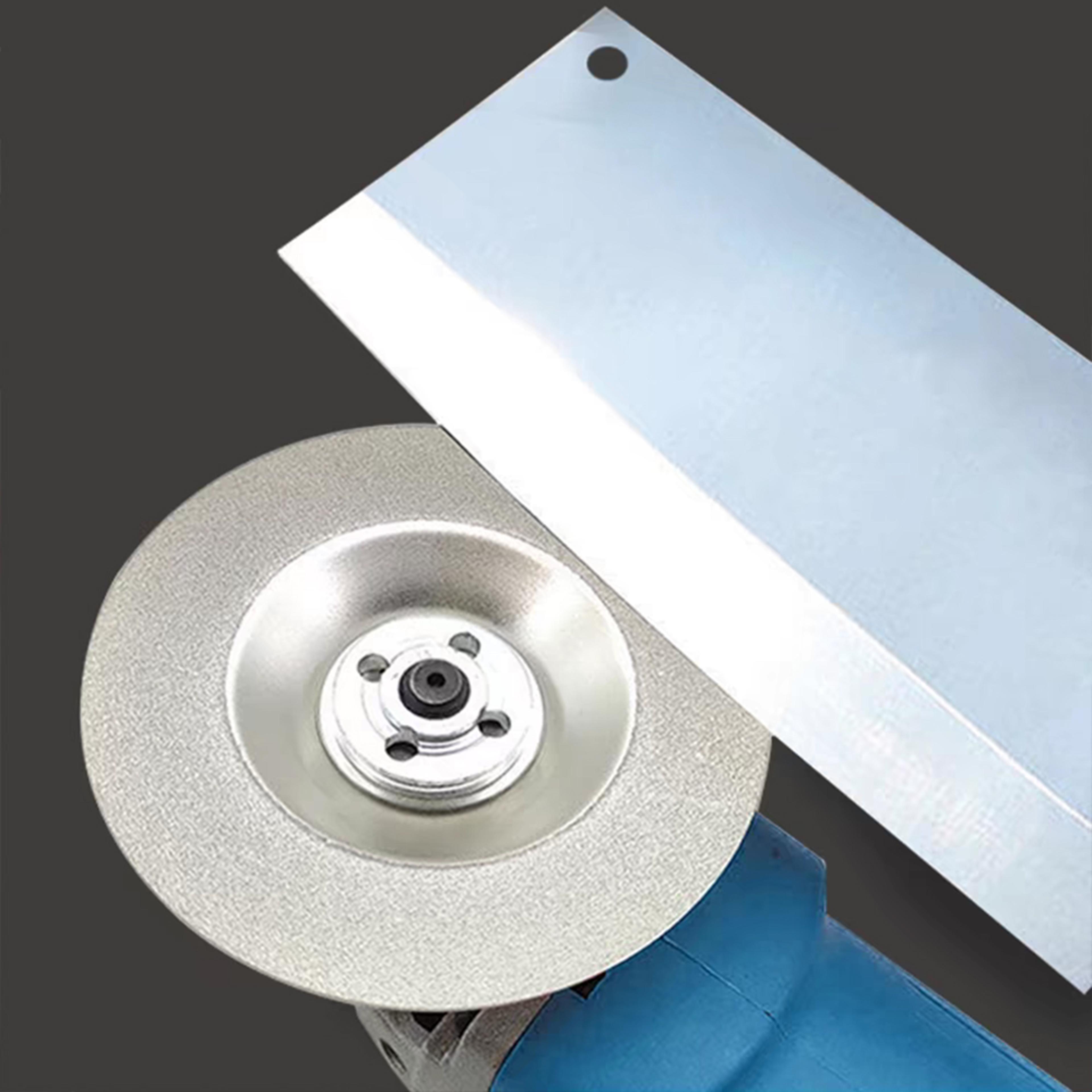 premium diamond grinding blades & polishing discs set for angle grinder with multi use sharpener