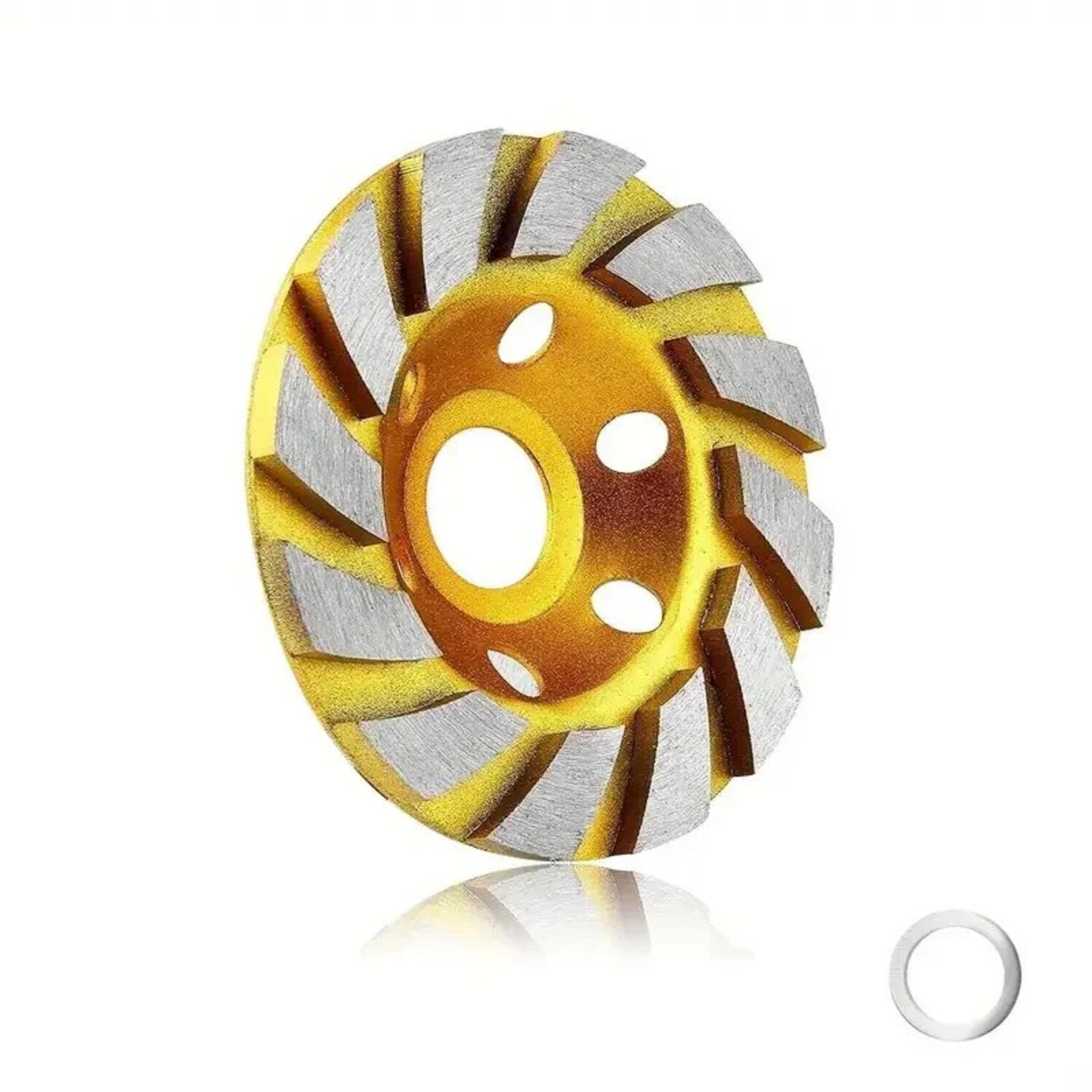 heavy duty turbo diamond grinding cup wheel pro concrete & stone angle grinder accessory introduction