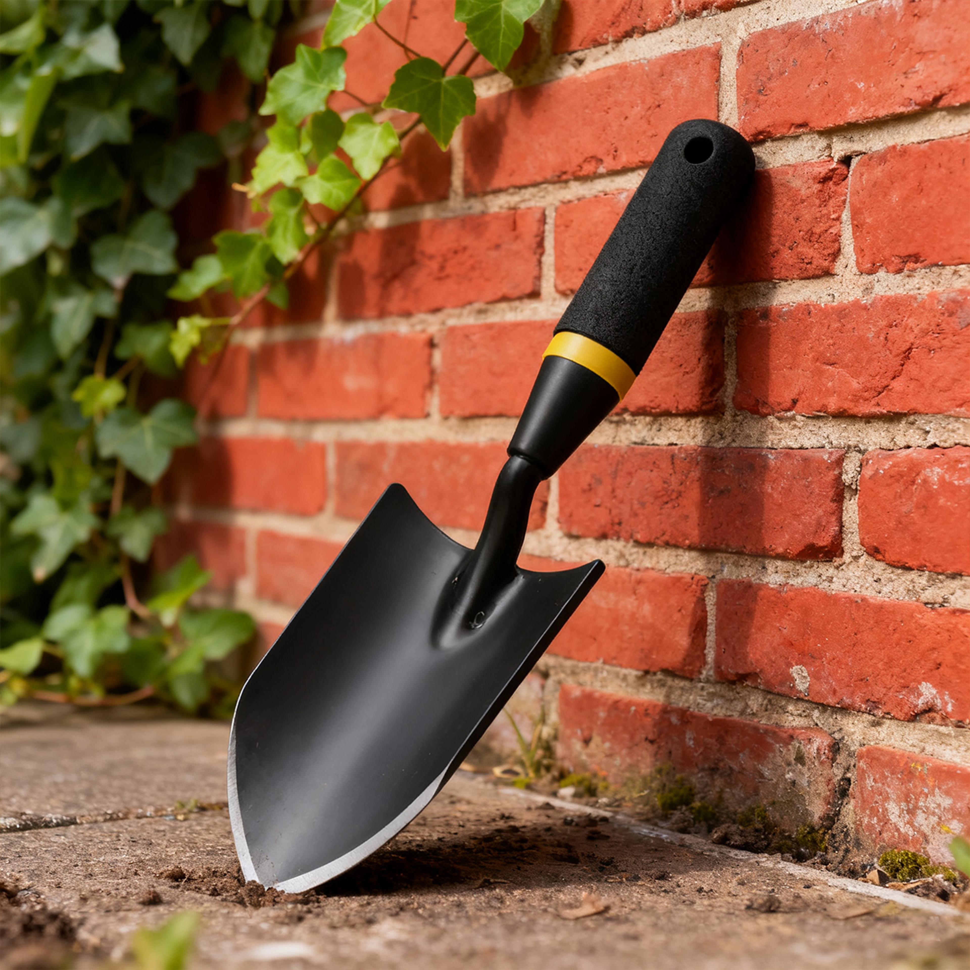 stainless steel mini garden shovel for digging planting & weeding