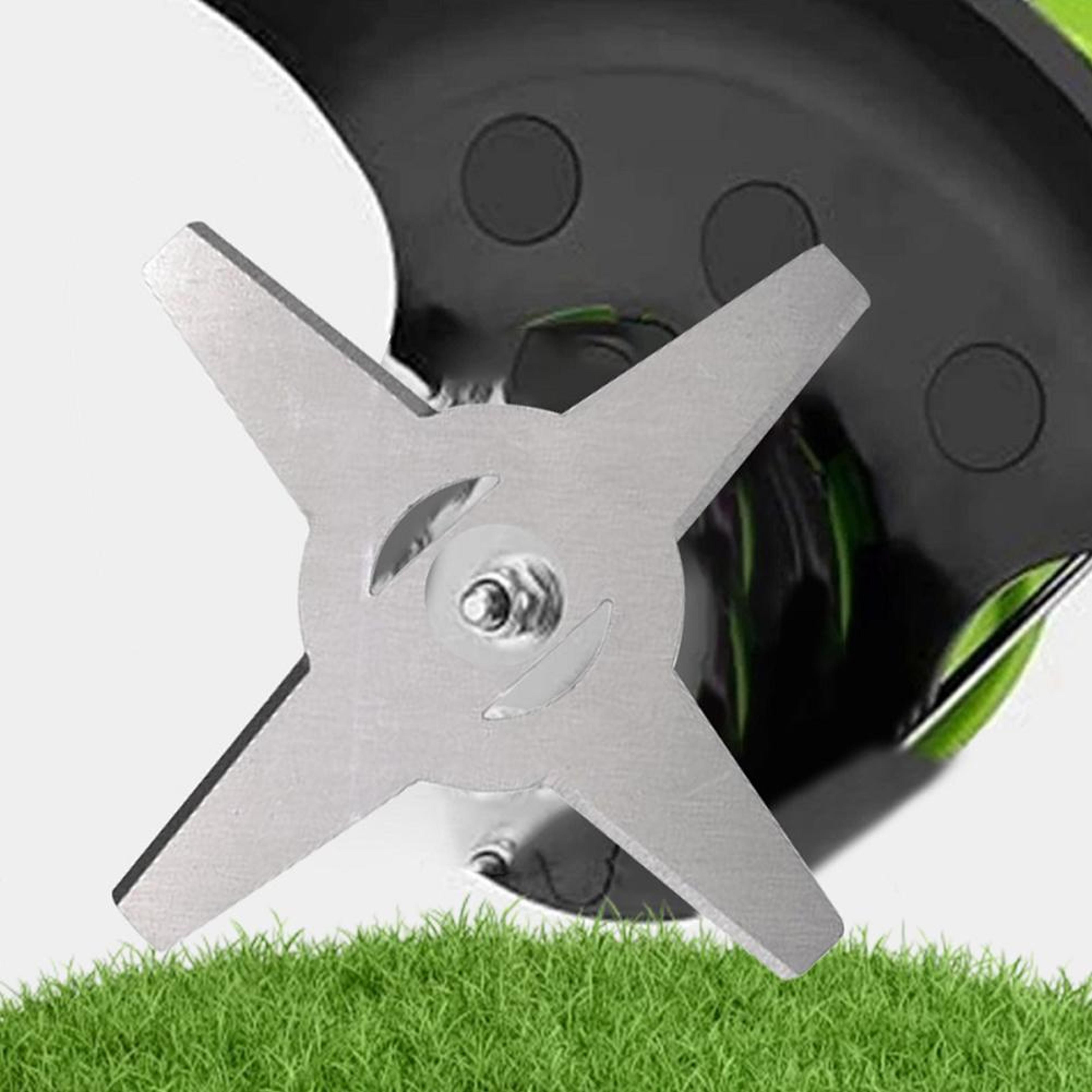 universal heavybduty metal grass trimmer blade brushcutter headhome lawn mower garden tool