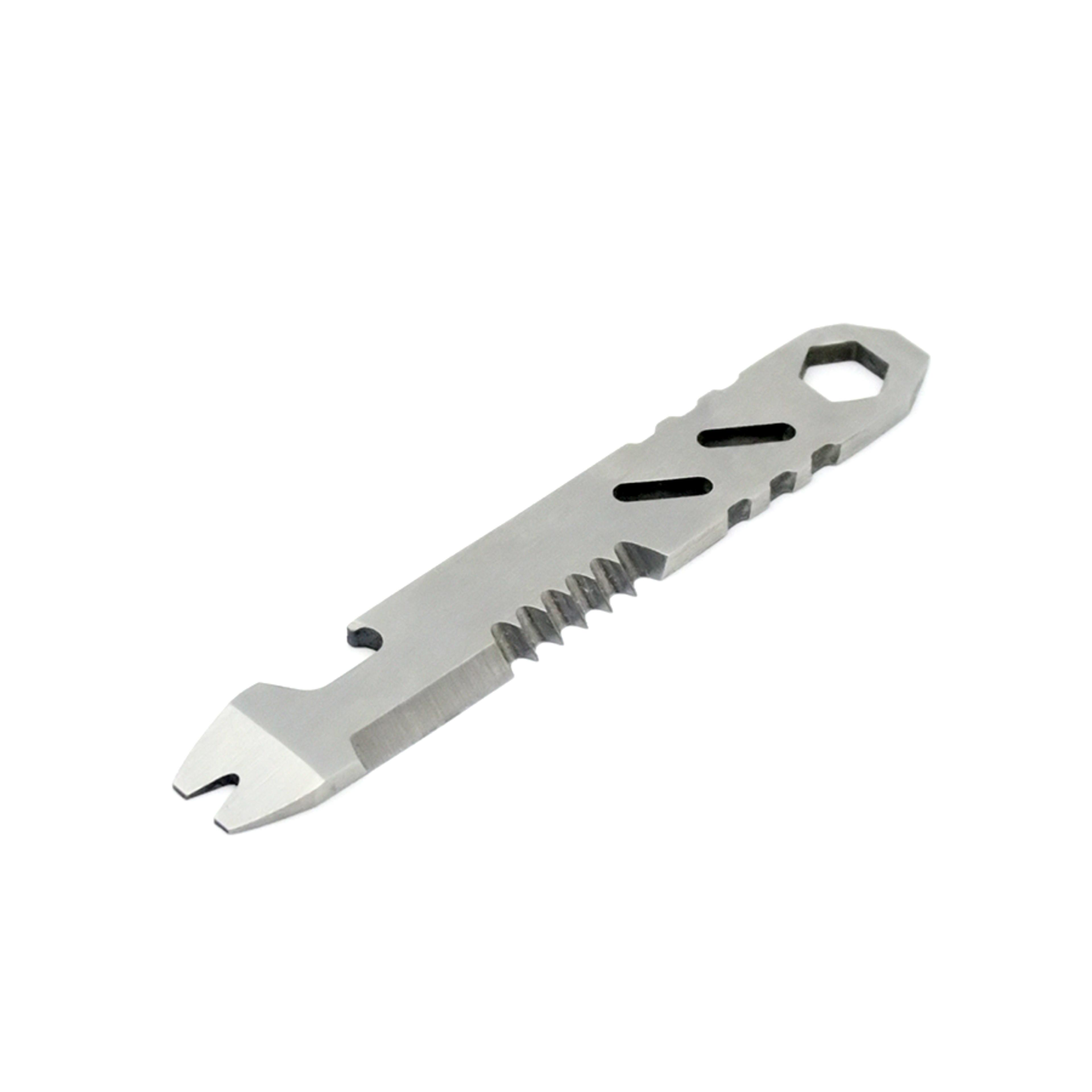 titanedge mini edc pry bar multi tool with hex wrench & bottle opener