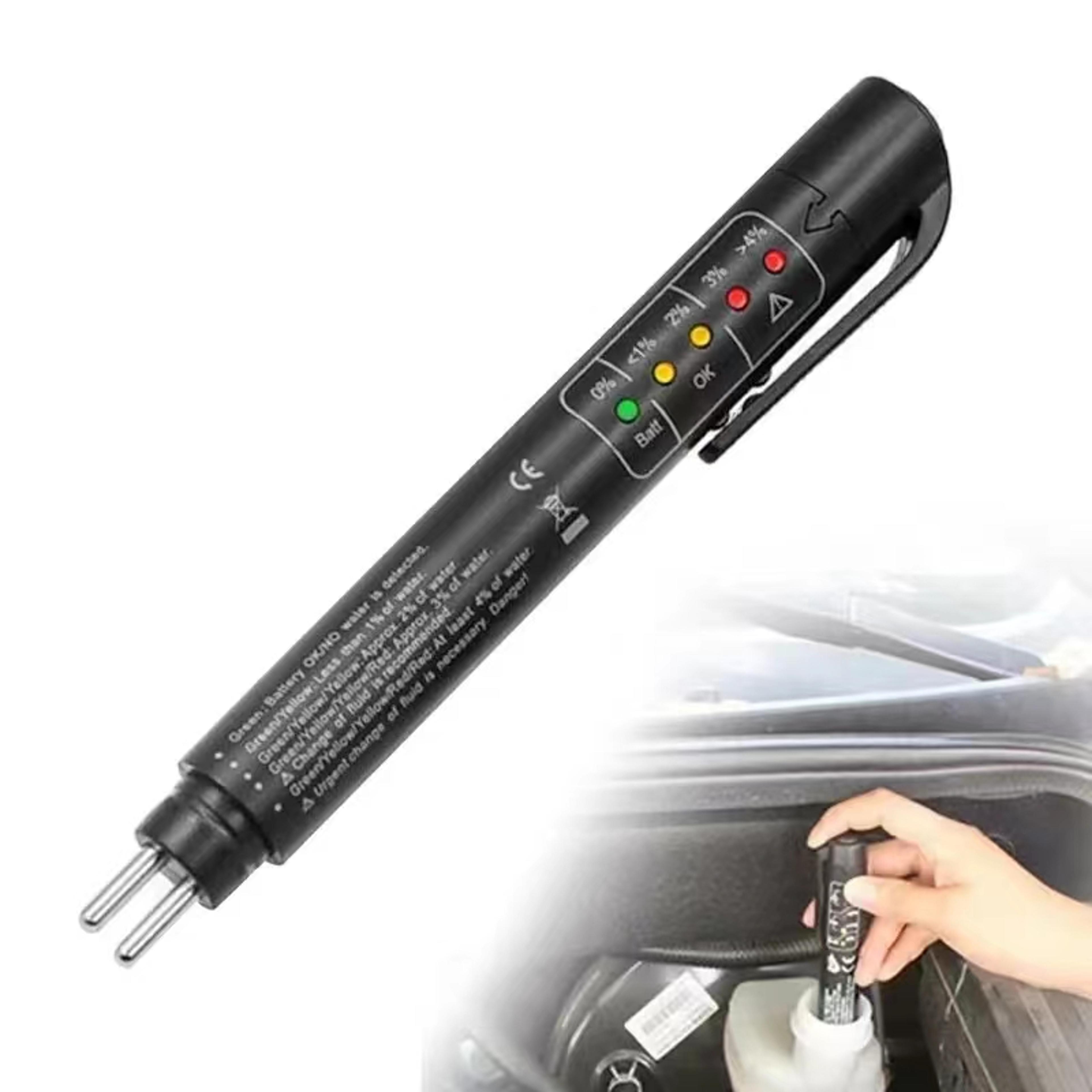 automotive brake fluid tester pen led brake fluid quality checker for cars