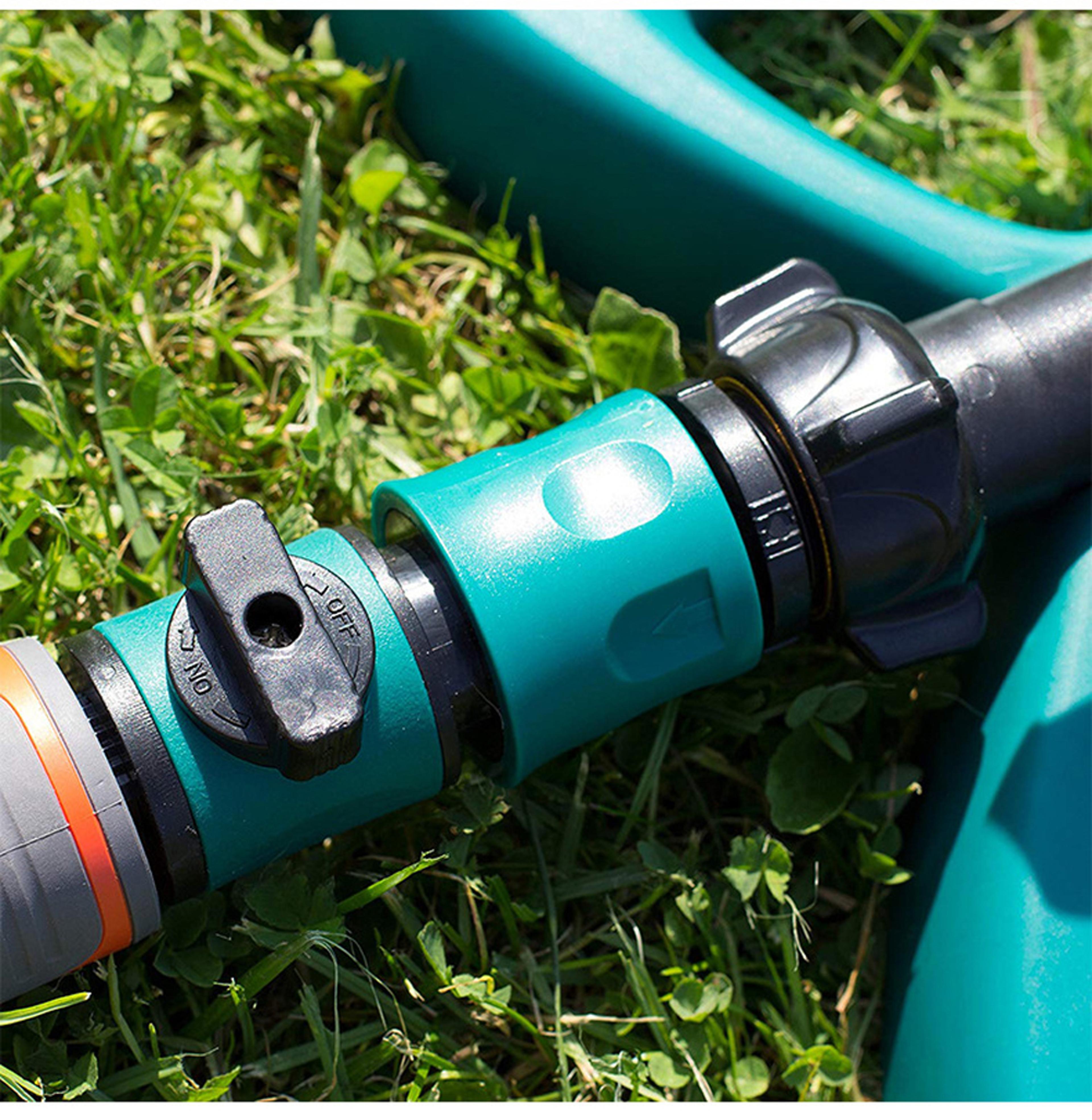 quickflow garden hose quick connect shut off valve adapter