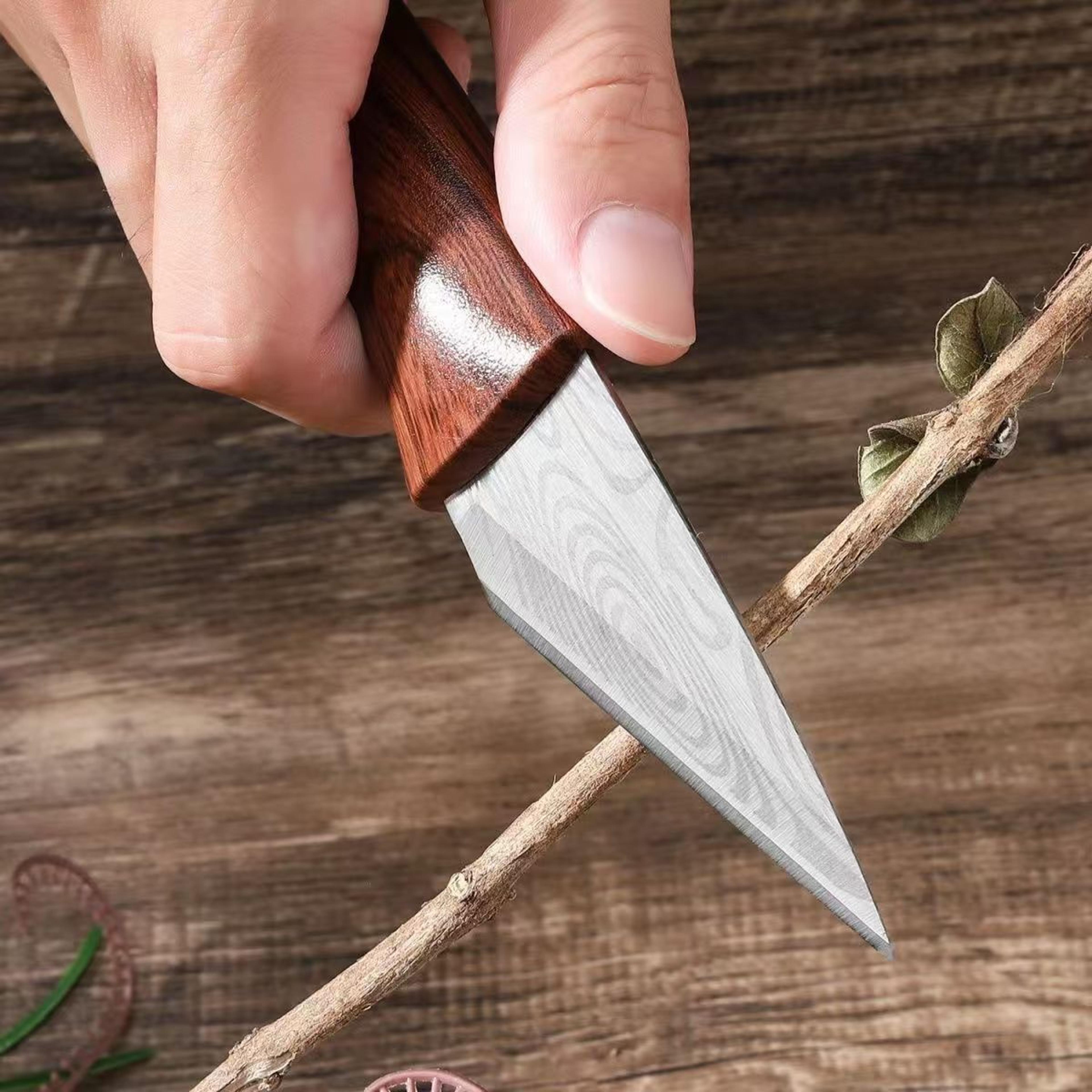 precision high carbon steel garden grafting knifes