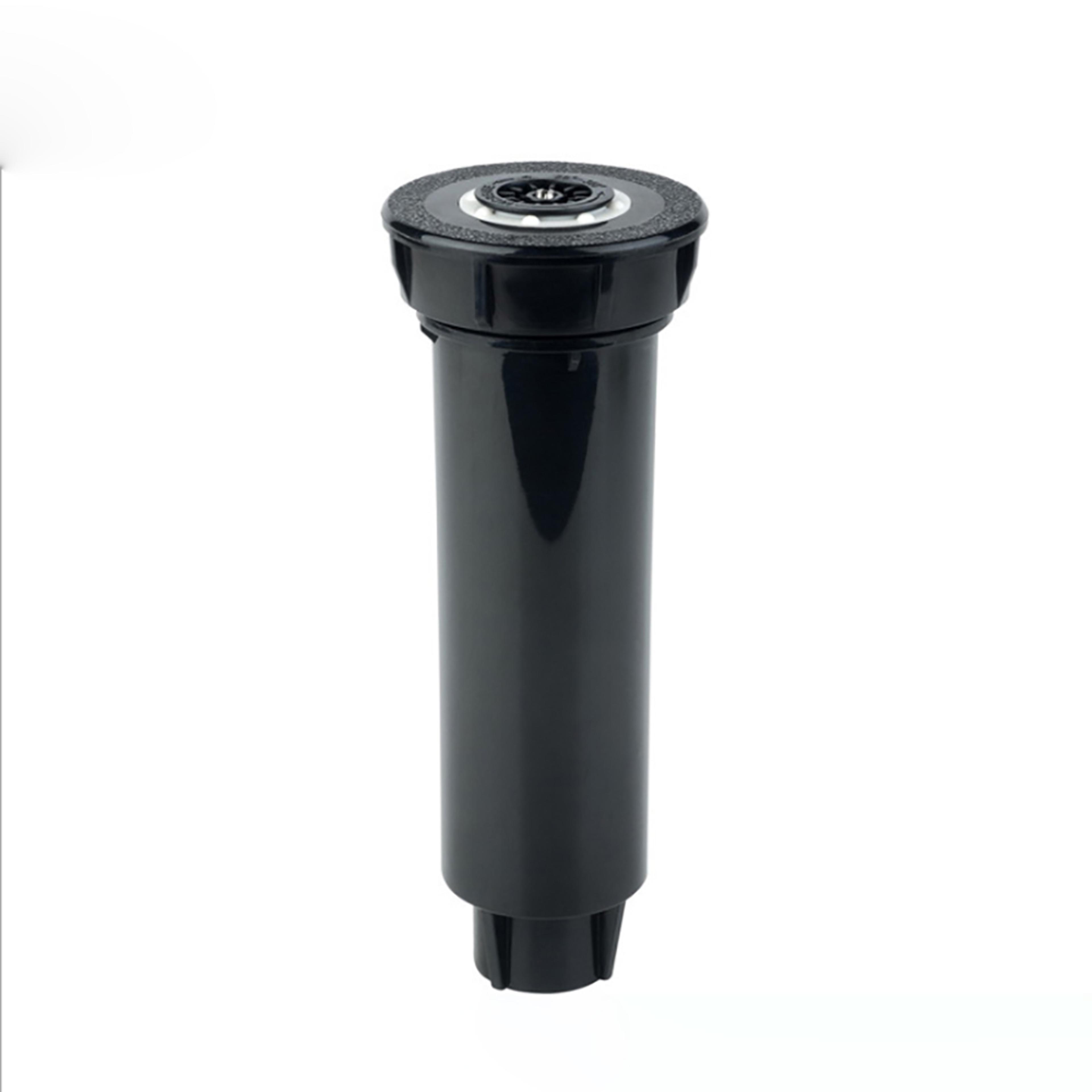 adjustable pop up lawn sprinkler with female inlet and coverage