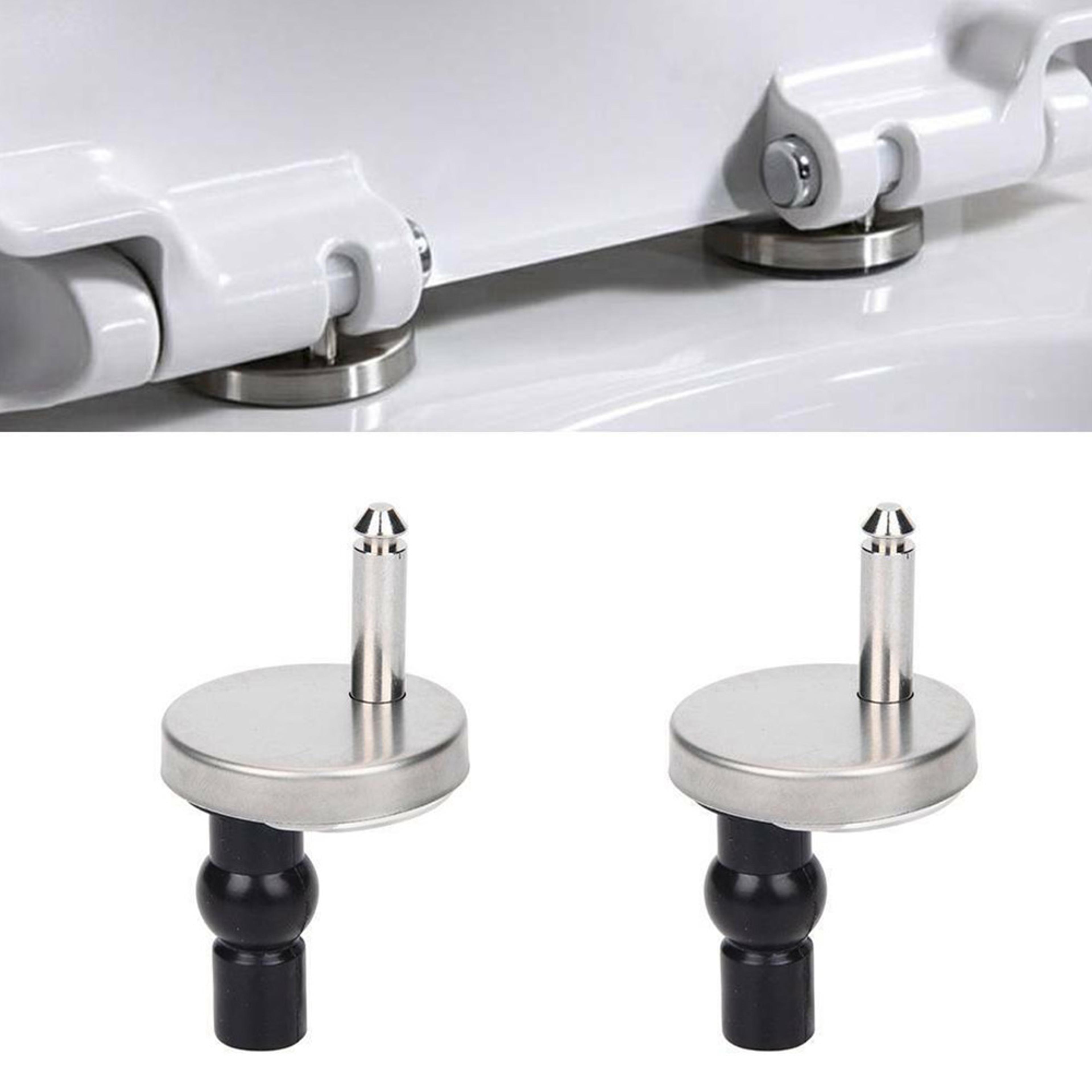 quick release top fix toilet seat hinges replacement set